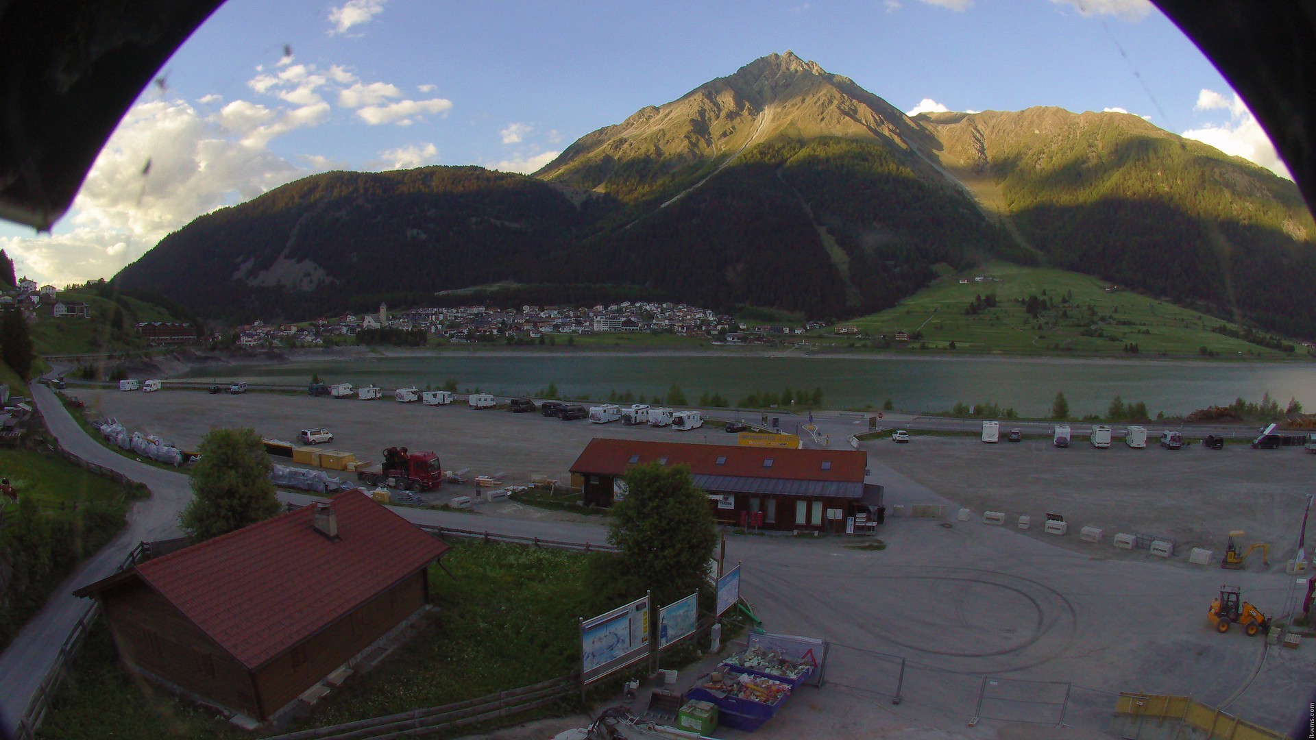 Archiv Foto Webcam Piz Reschen / Schöneben