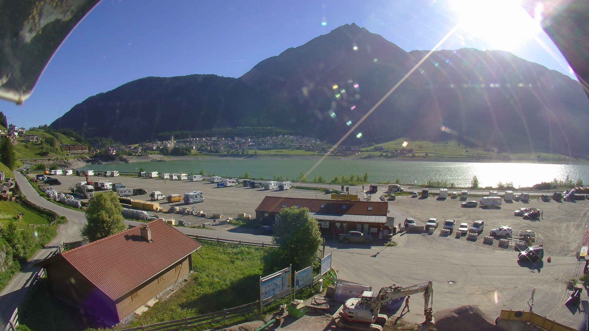 Archiv Foto Webcam Piz Reschen / Schöneben