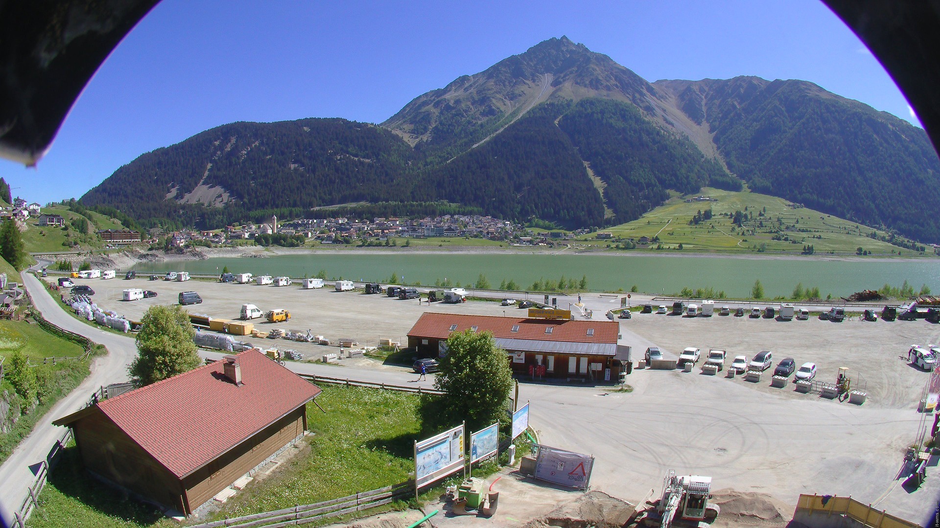Archiv Foto Webcam Piz Reschen / Schöneben