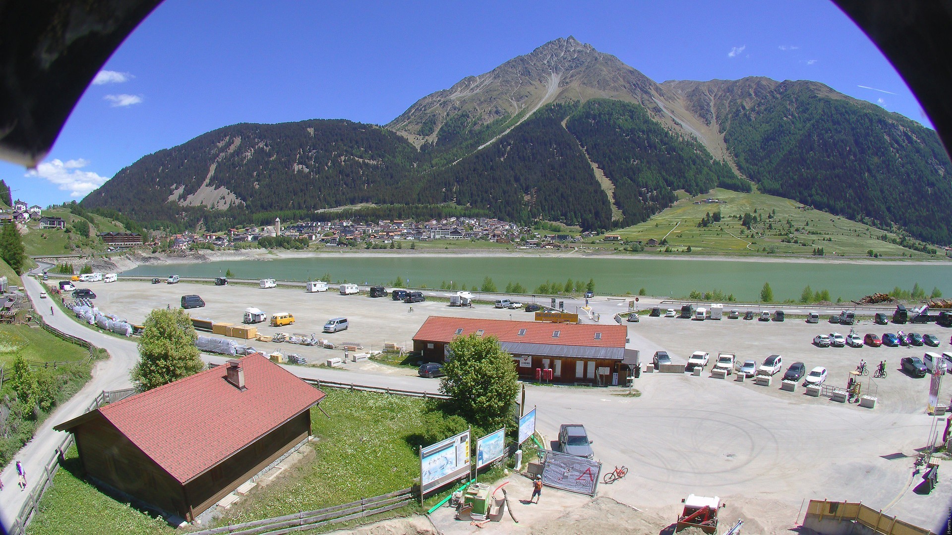 Archiv Foto Webcam Piz Reschen / Schöneben
