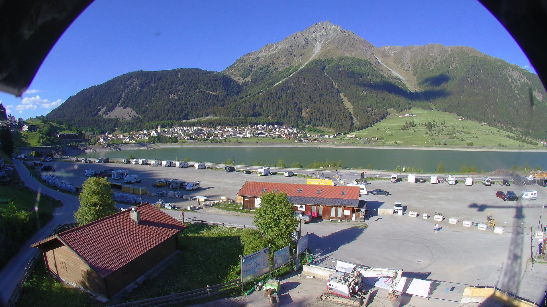 Archiv Foto Webcam Piz Reschen / Schöneben