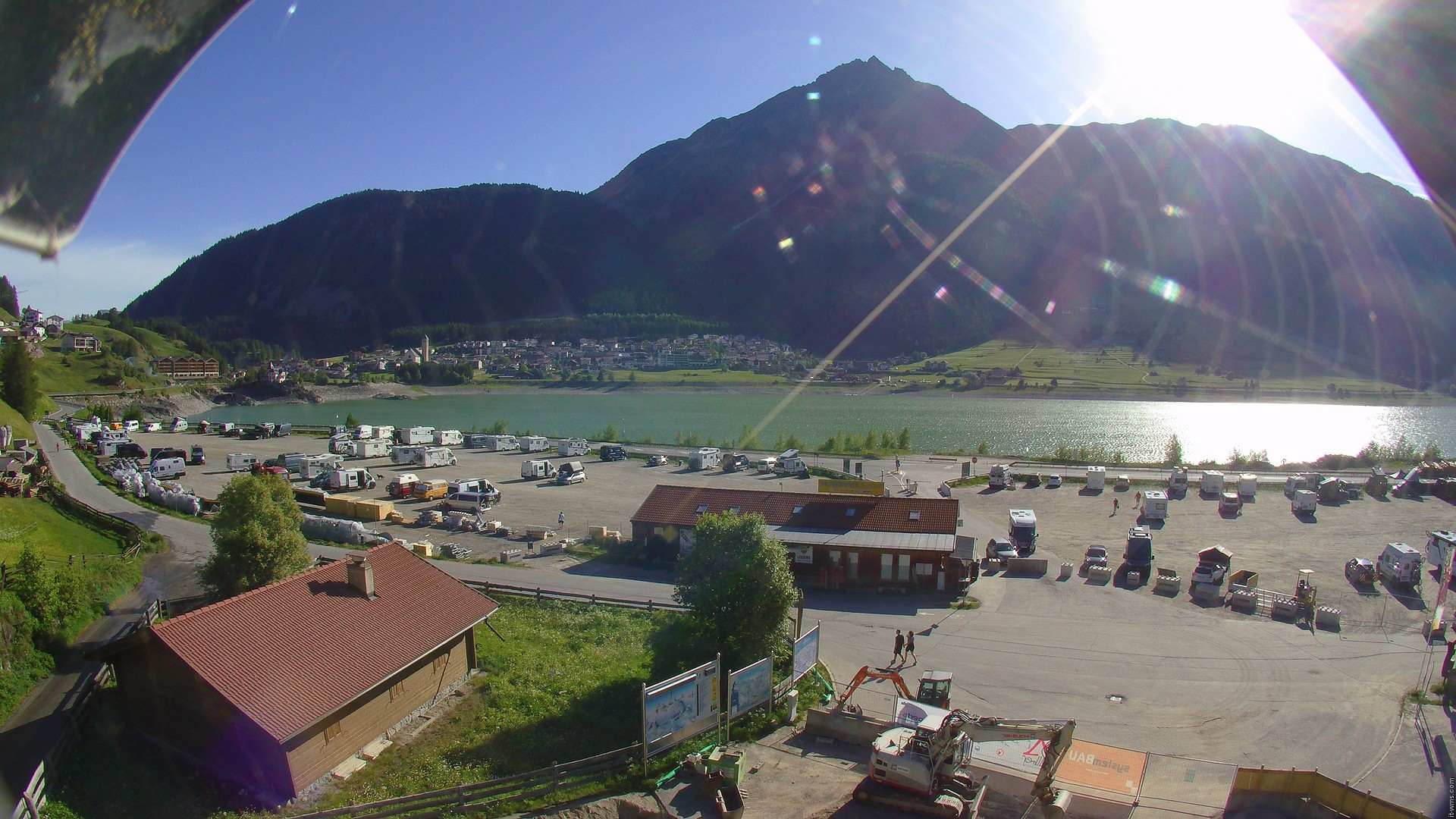 Archiv Foto Webcam Piz Reschen / Schöneben