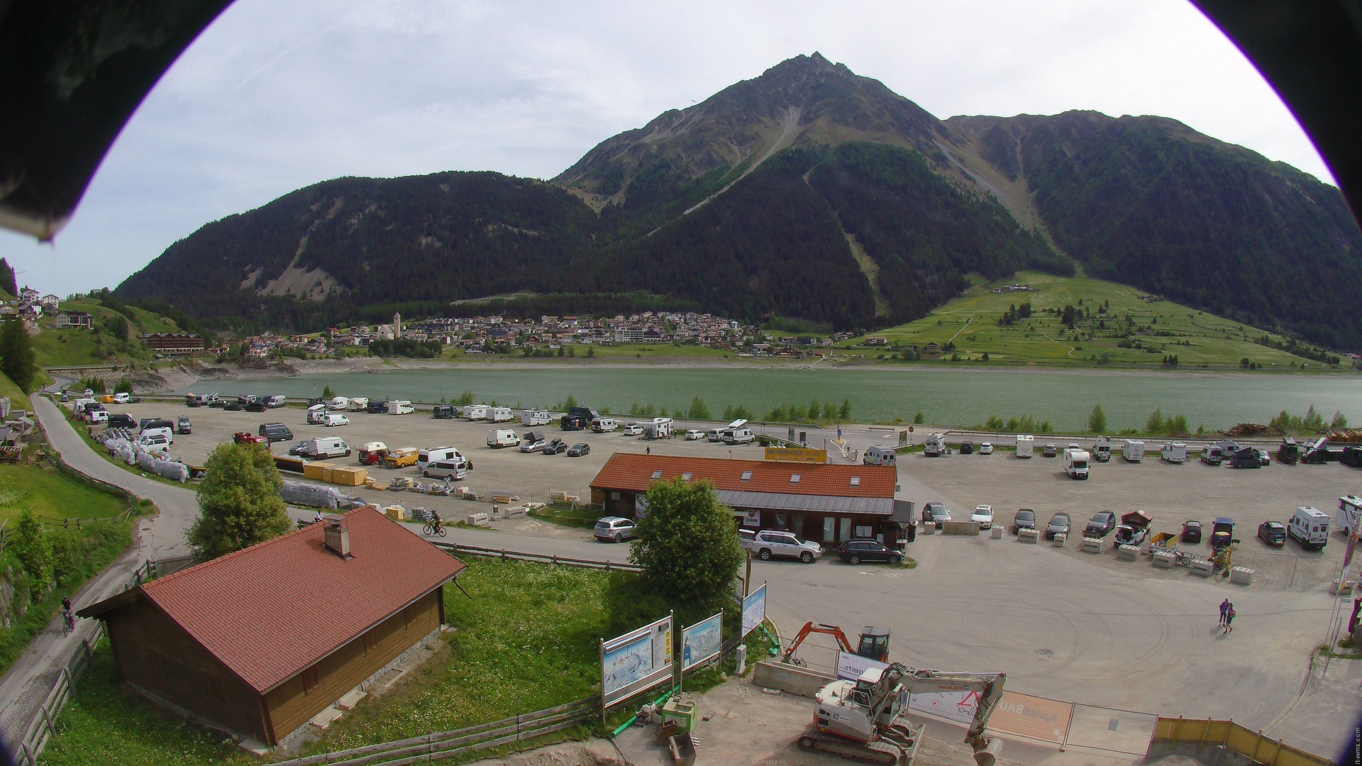 Archiv Foto Webcam Piz Reschen / Schöneben