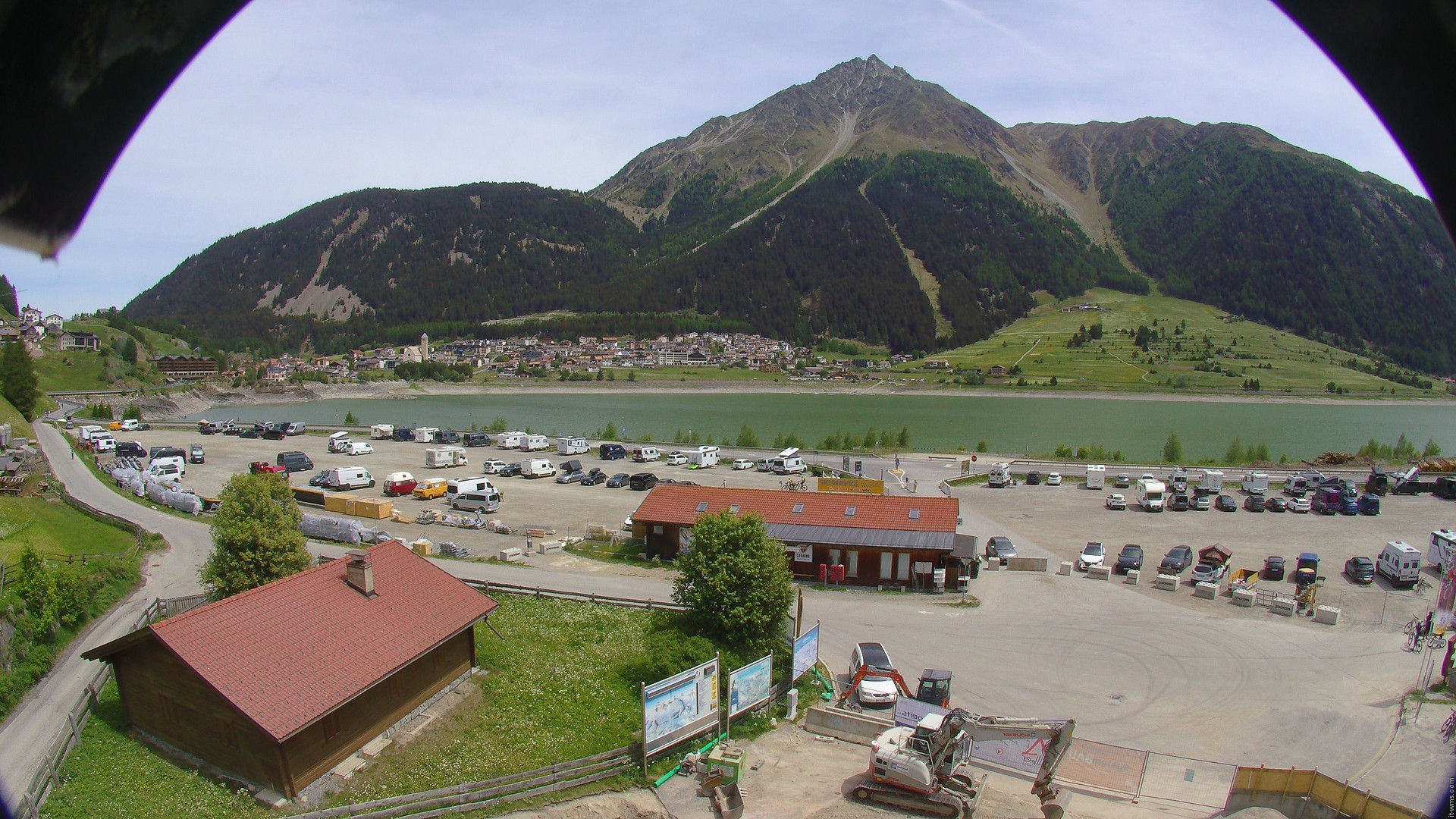 Archiv Foto Webcam Piz Reschen / Schöneben