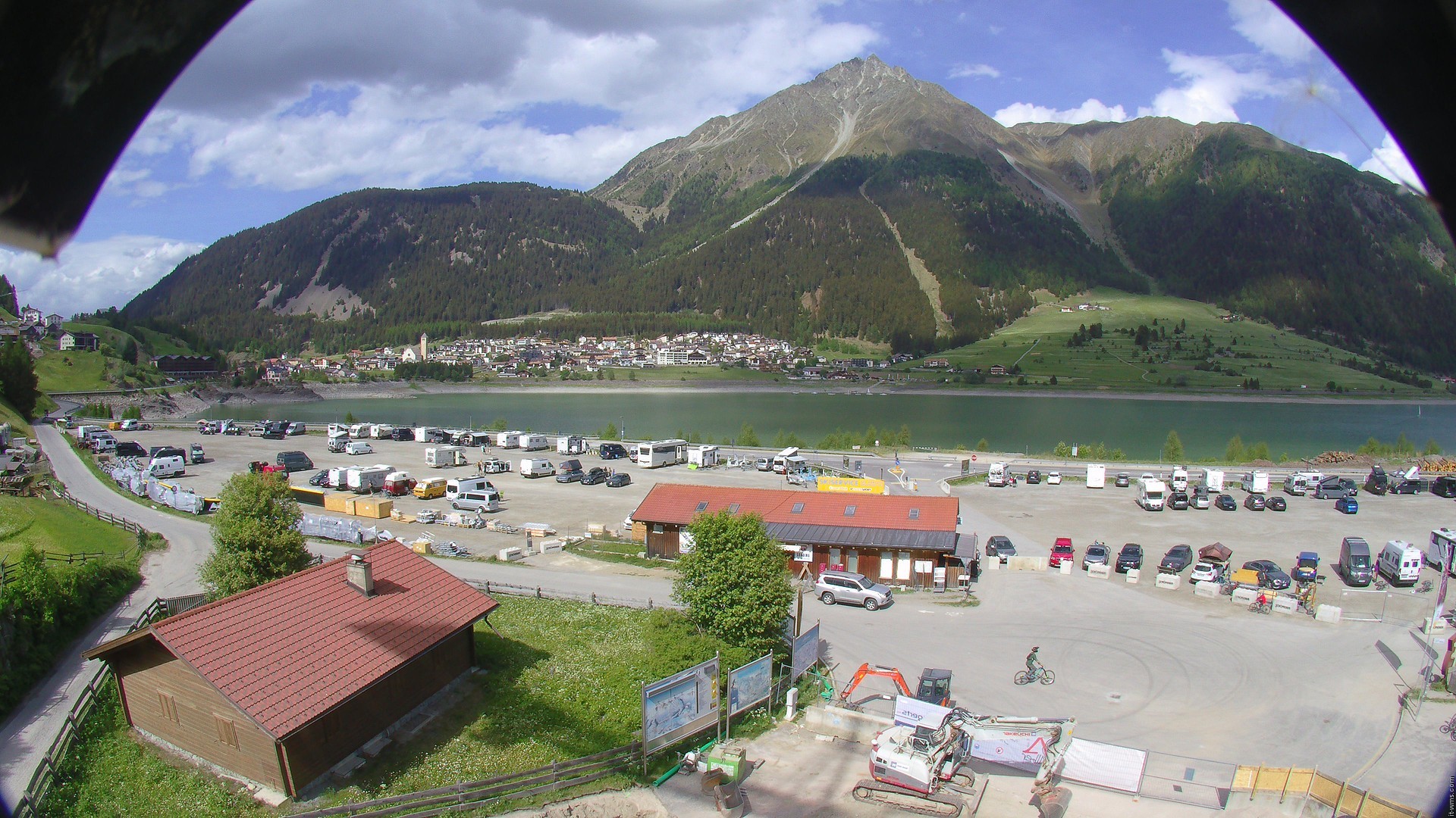 Archiv Foto Webcam Piz Reschen / Schöneben