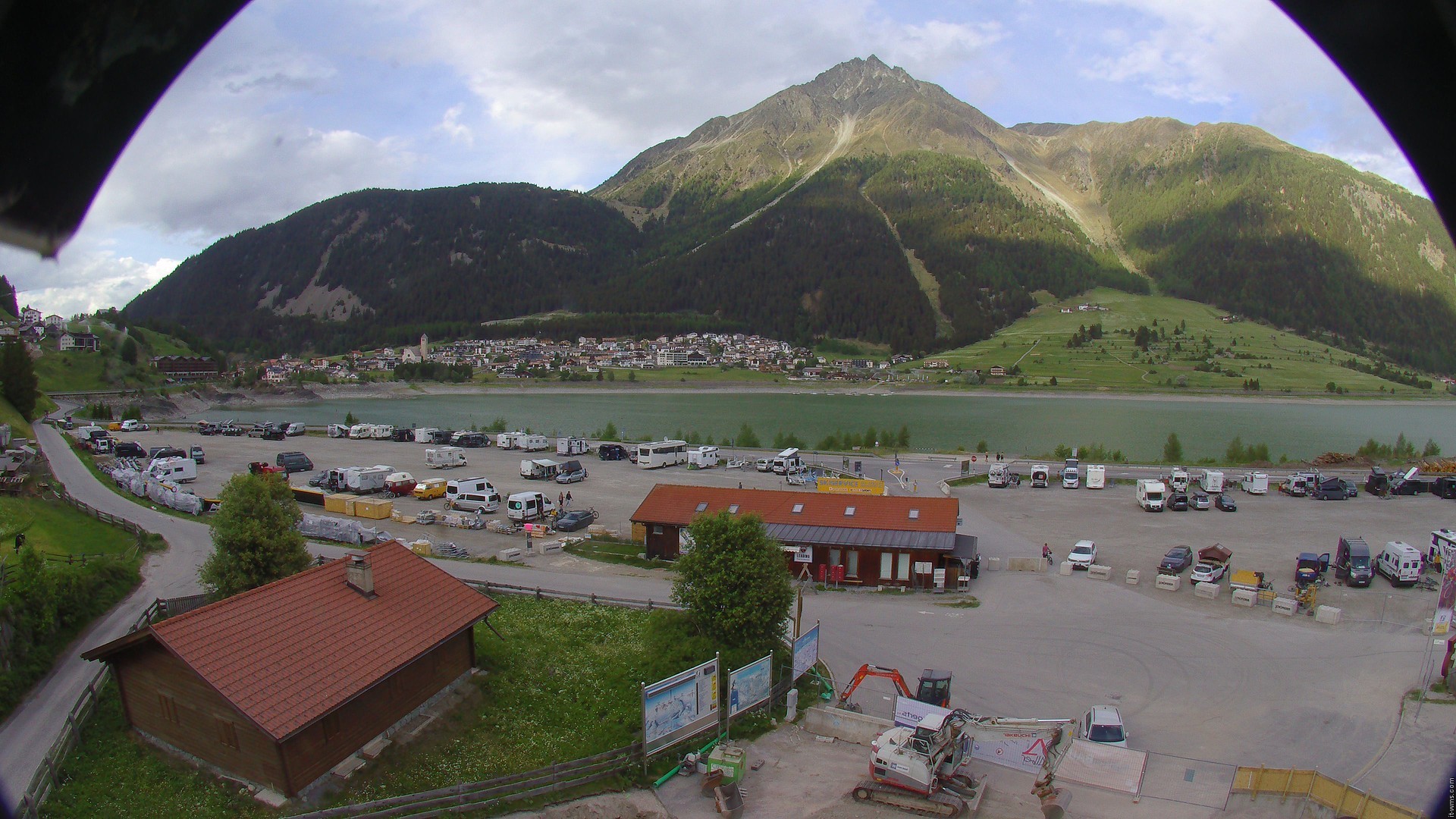 Archiv Foto Webcam Piz Reschen / Schöneben