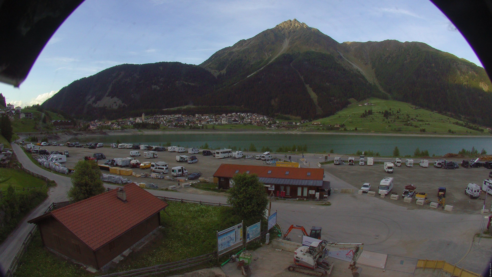 Archiv Foto Webcam Piz Reschen / Schöneben
