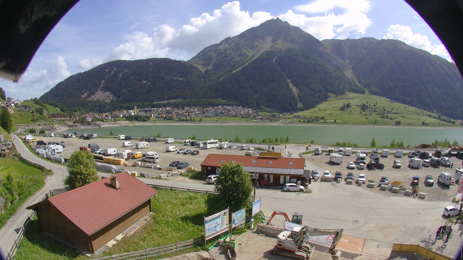 Archived image Webcam Lower station Schöneben