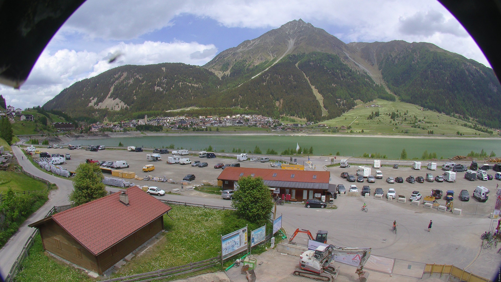 Archived image Webcam Lower station Schöneben