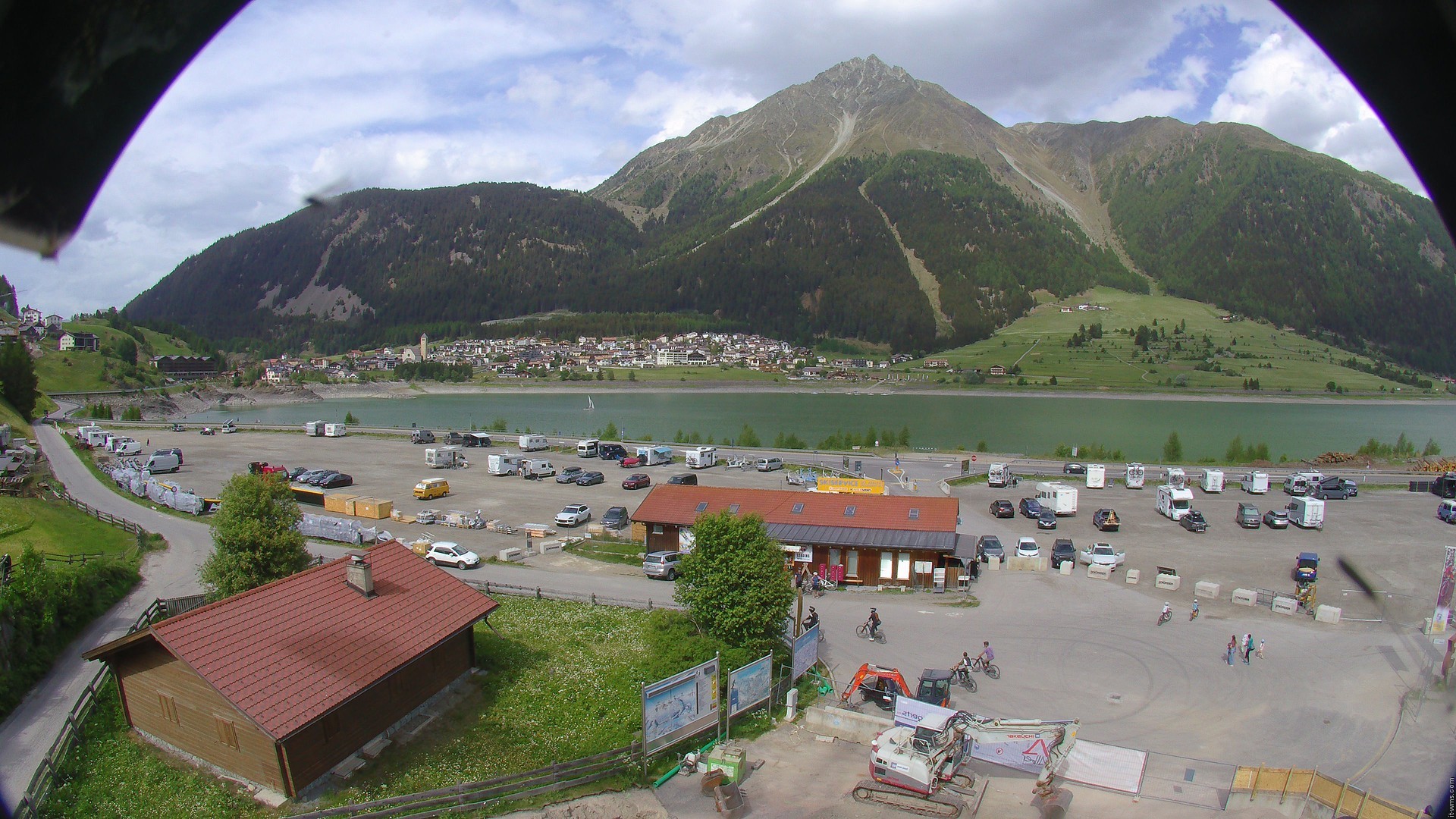 Archived image Webcam Lower station Schöneben