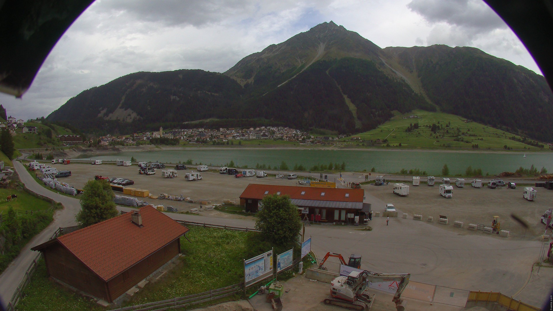 Archived image Webcam Lower station Schöneben