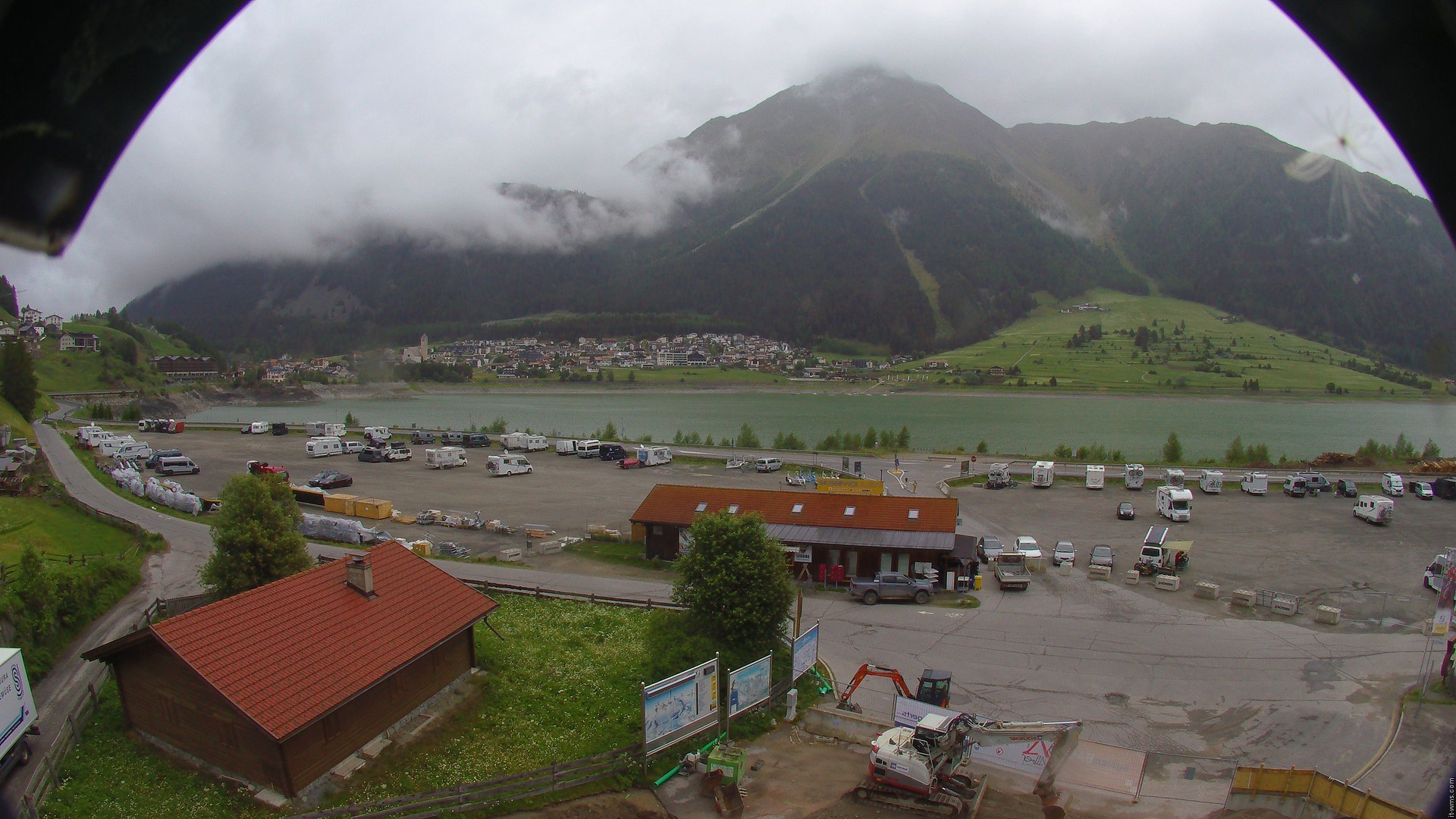 Archived image Webcam Lower station Schöneben