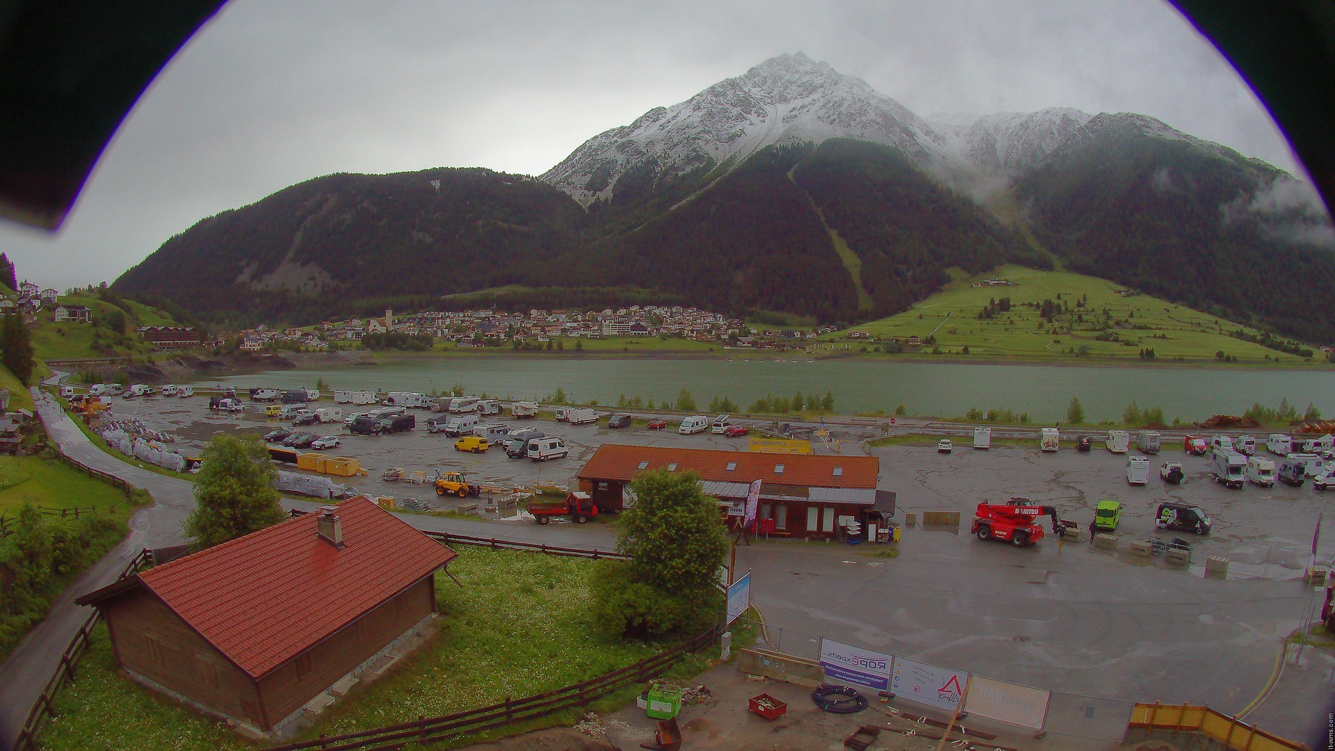 Archiv Foto Webcam Piz Reschen / Schöneben