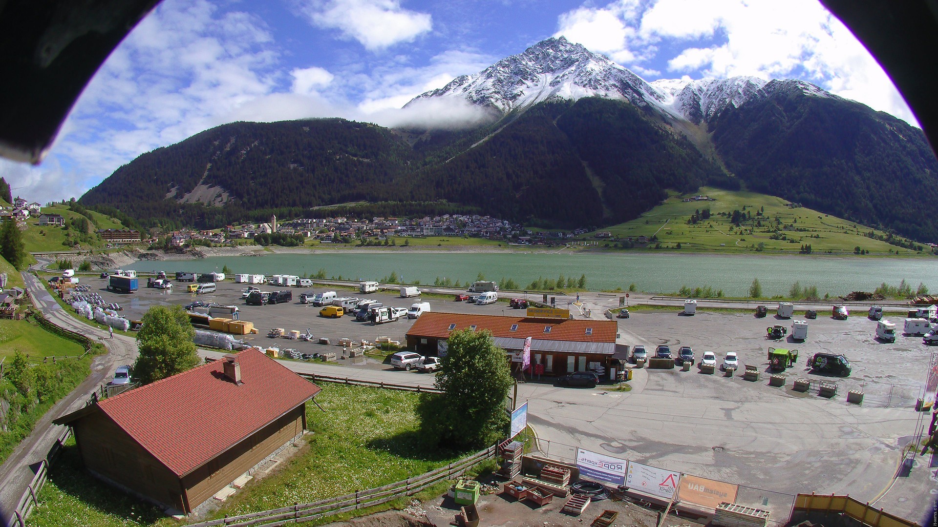 Archiv Foto Webcam Piz Reschen / Schöneben