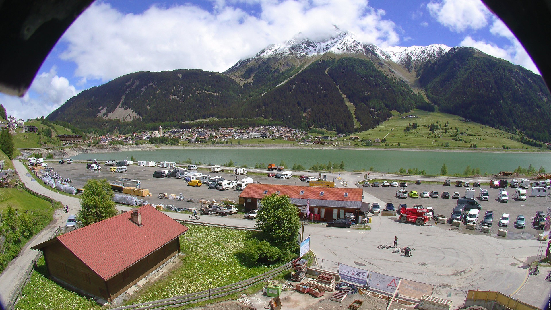 Archiv Foto Webcam Piz Reschen / Schöneben