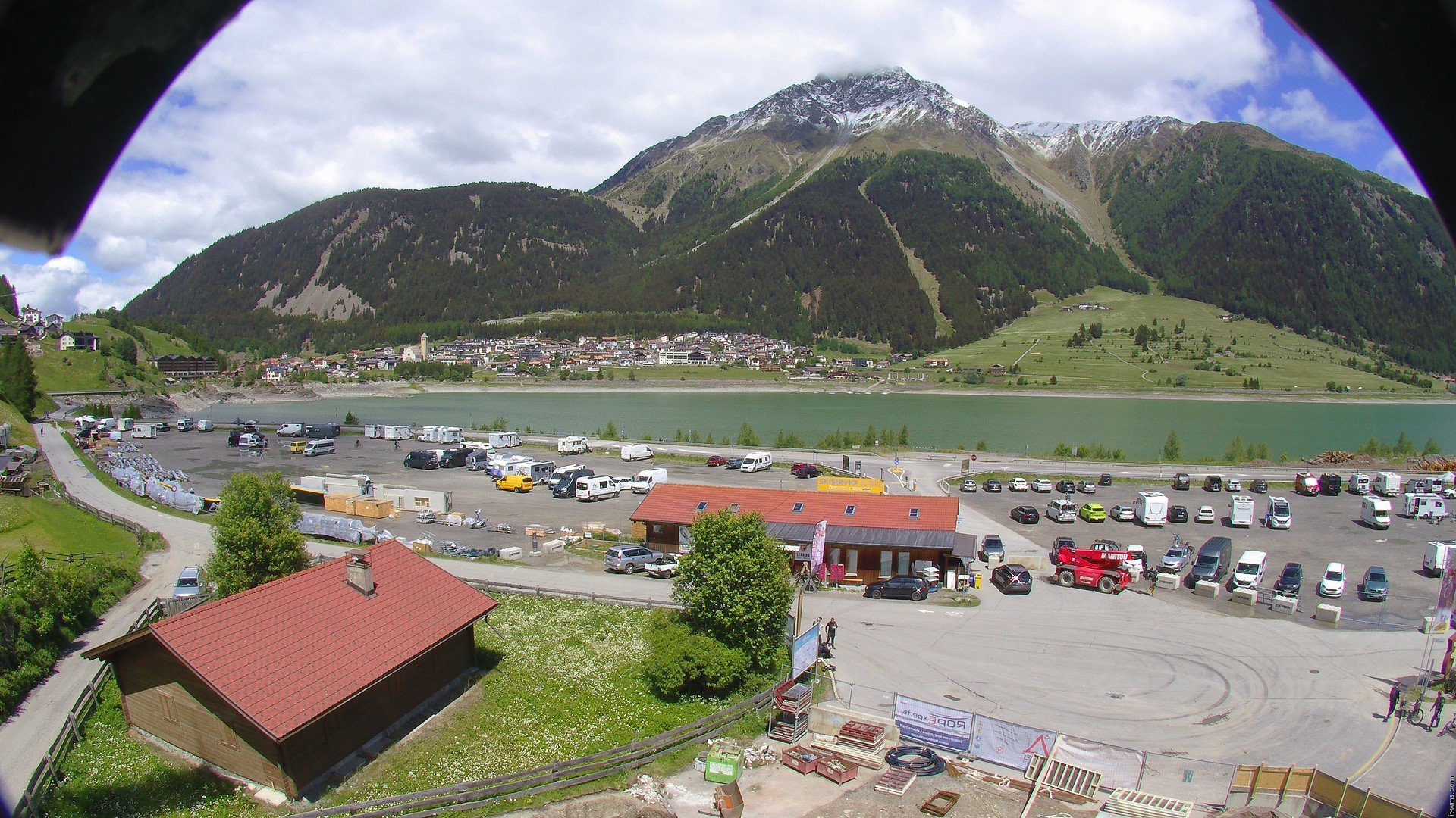 Archiv Foto Webcam Piz Reschen / Schöneben