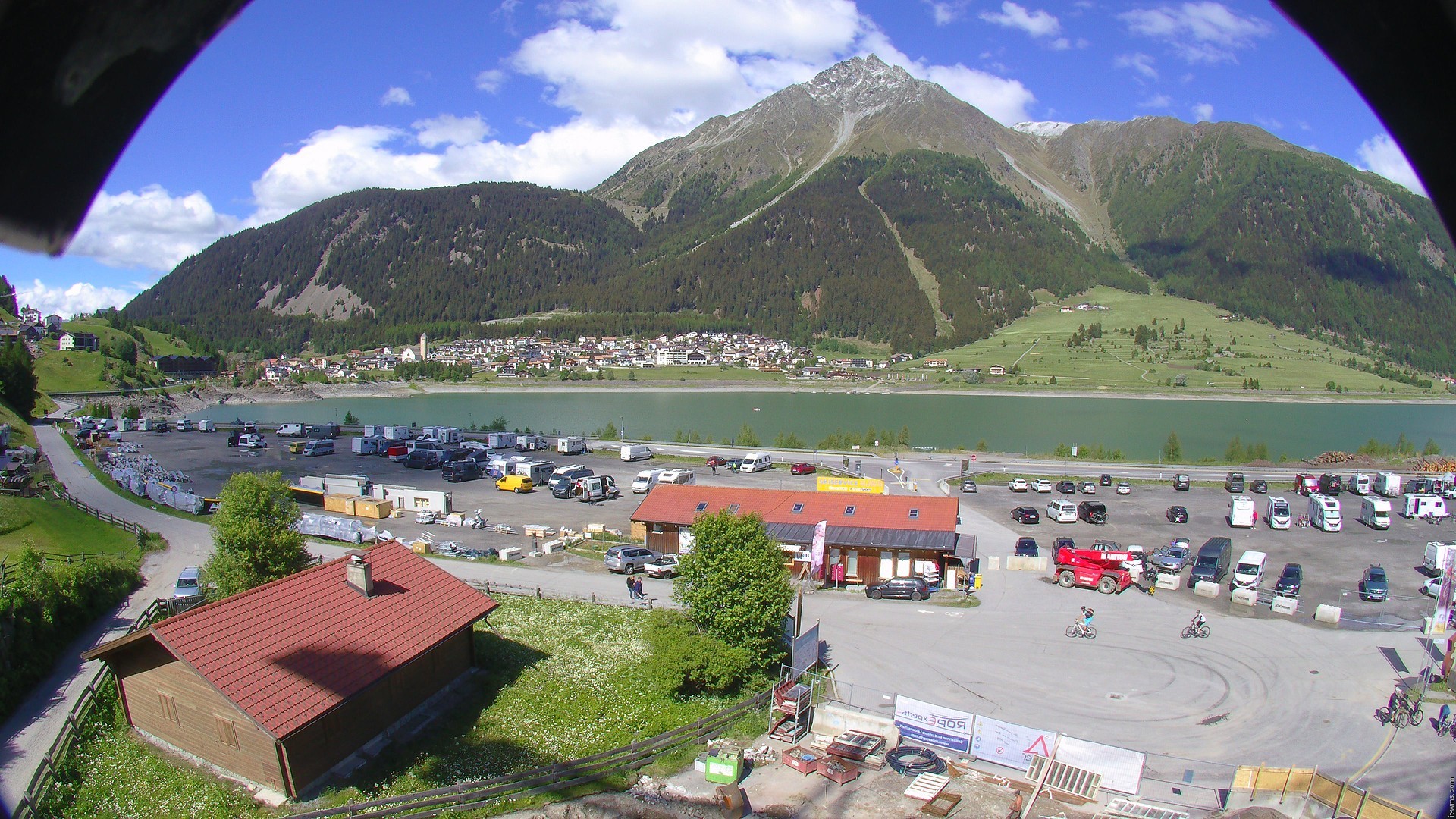 Archiv Foto Webcam Piz Reschen / Schöneben
