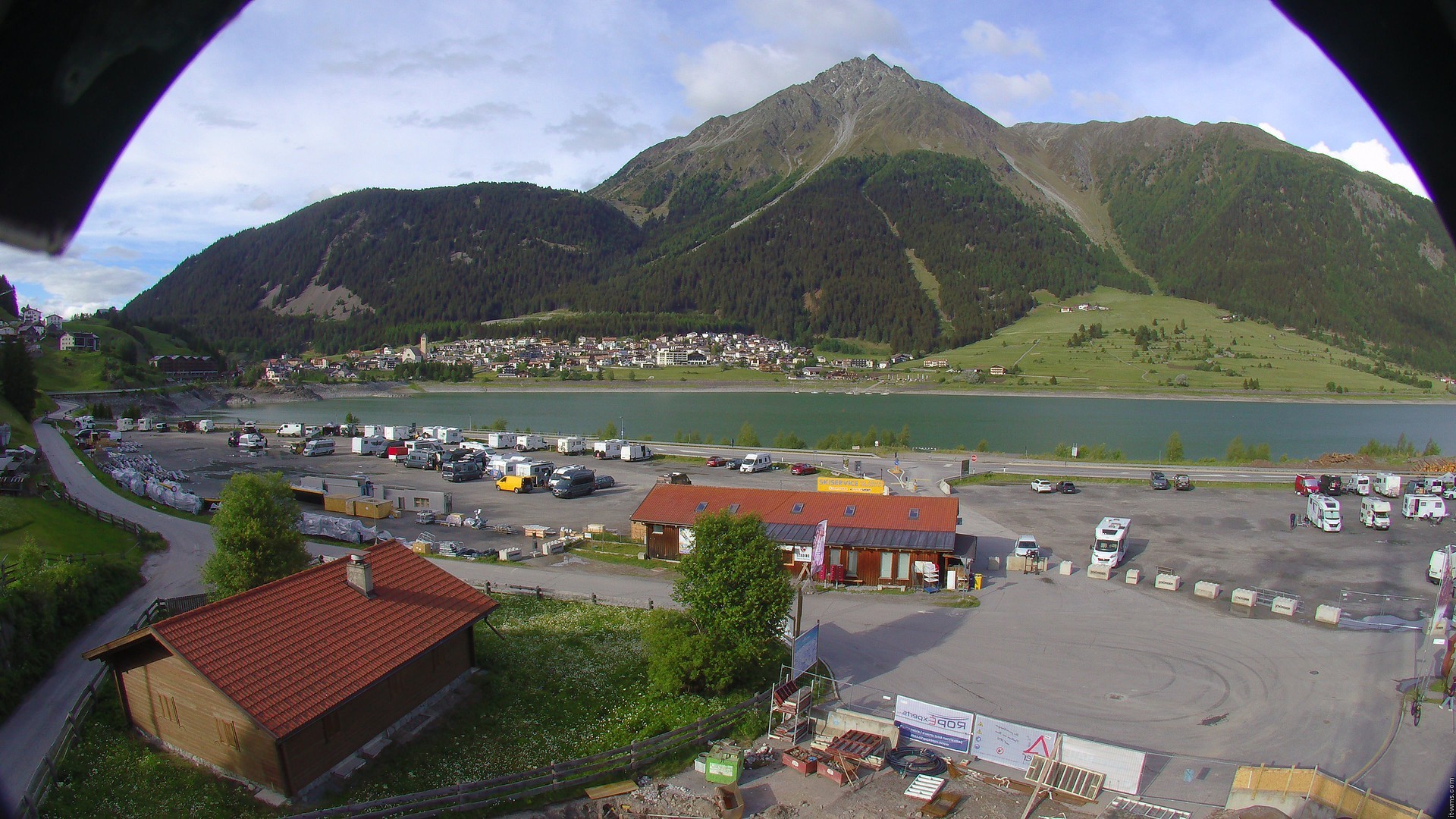 Archiv Foto Webcam Piz Reschen / Schöneben