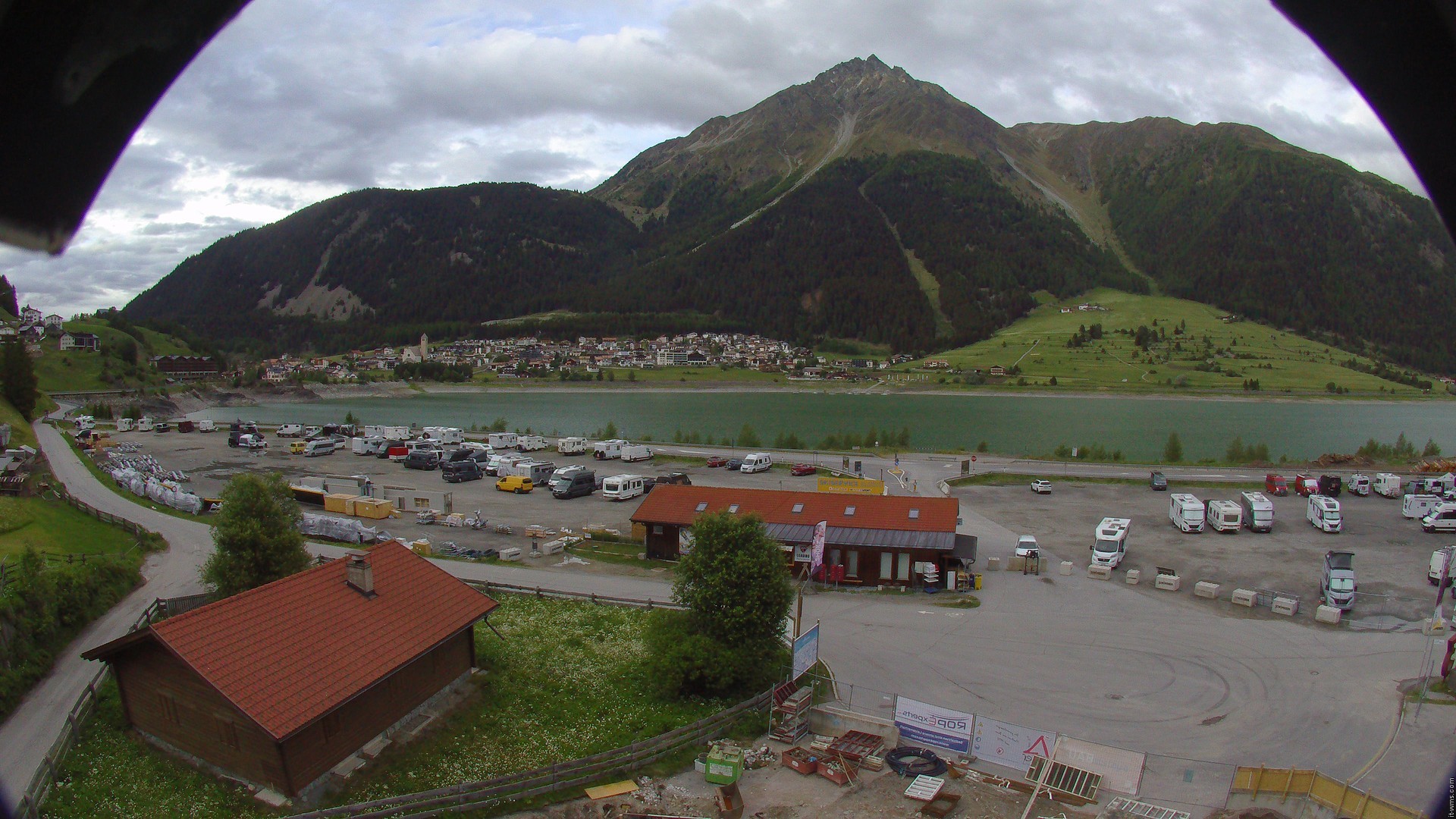 Archiv Foto Webcam Piz Reschen / Schöneben