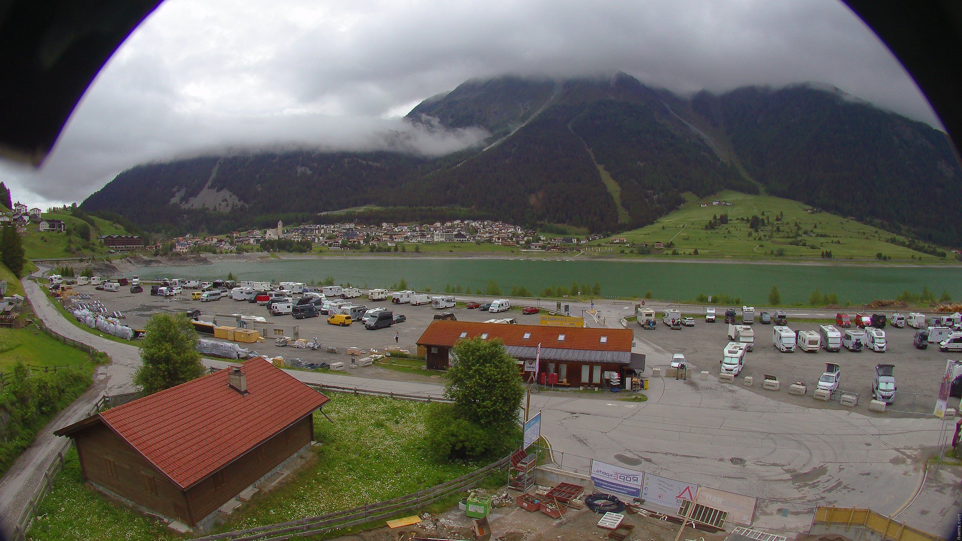 Archiv Foto Webcam Piz Reschen / Schöneben