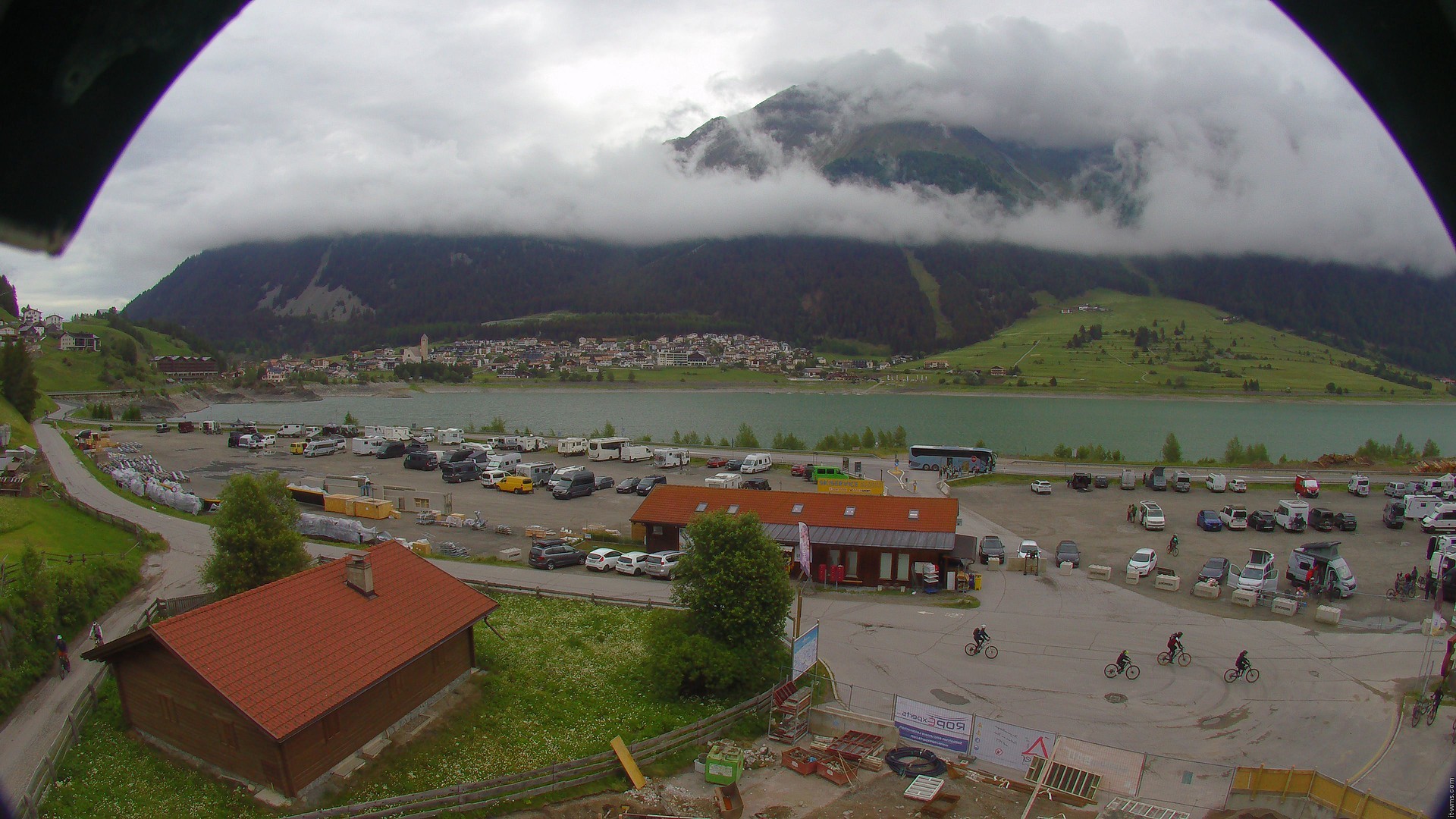 Archiv Foto Webcam Piz Reschen / Schöneben