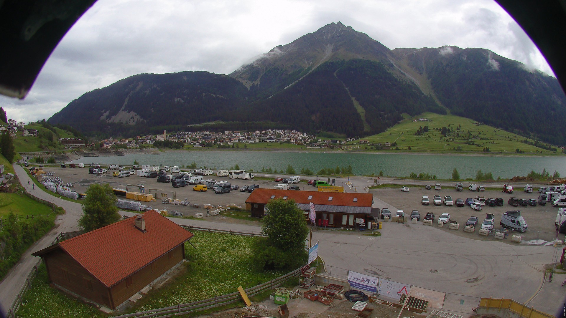 Archiv Foto Webcam Piz Reschen / Schöneben
