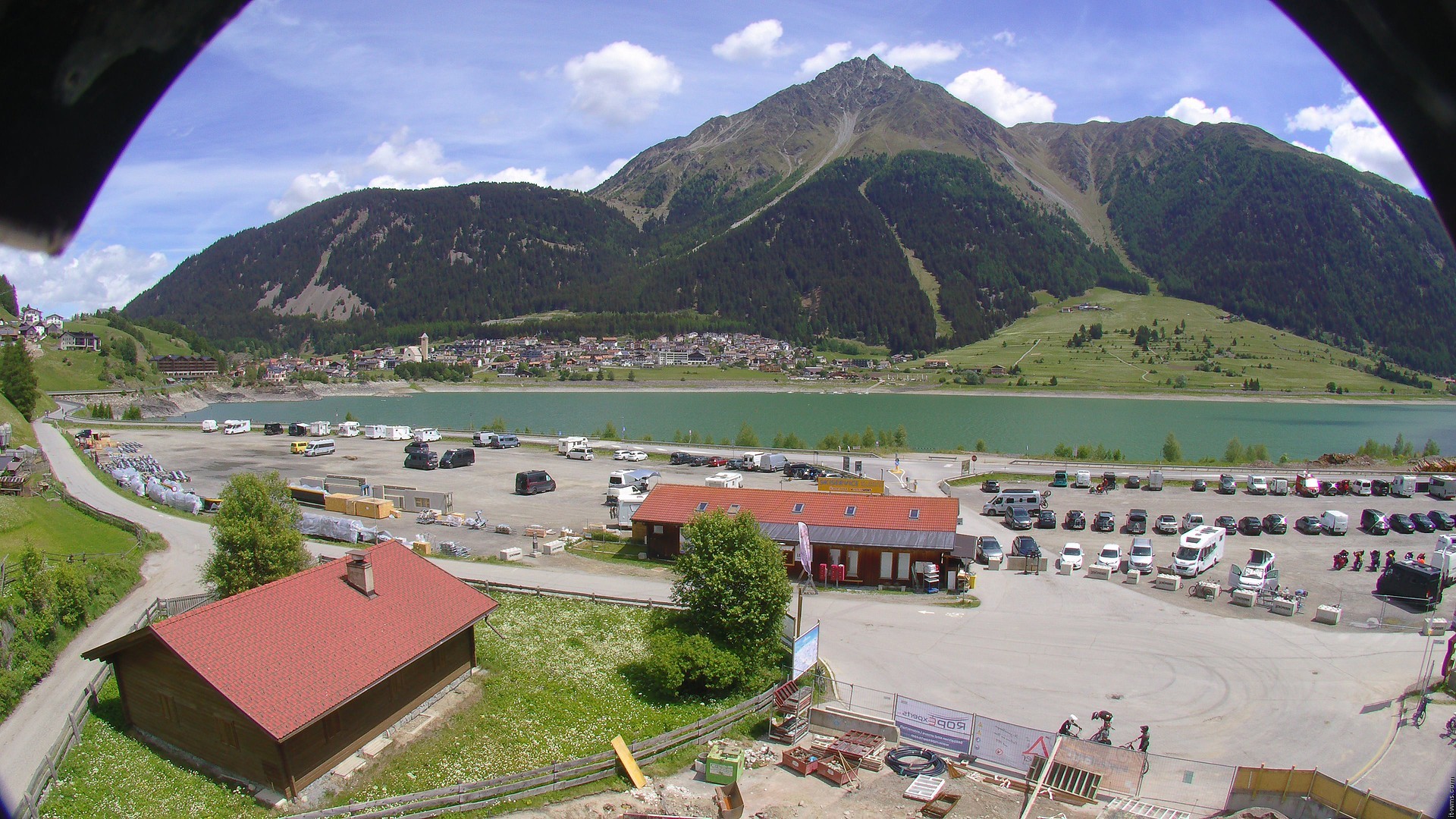 Archiv Foto Webcam Piz Reschen / Schöneben