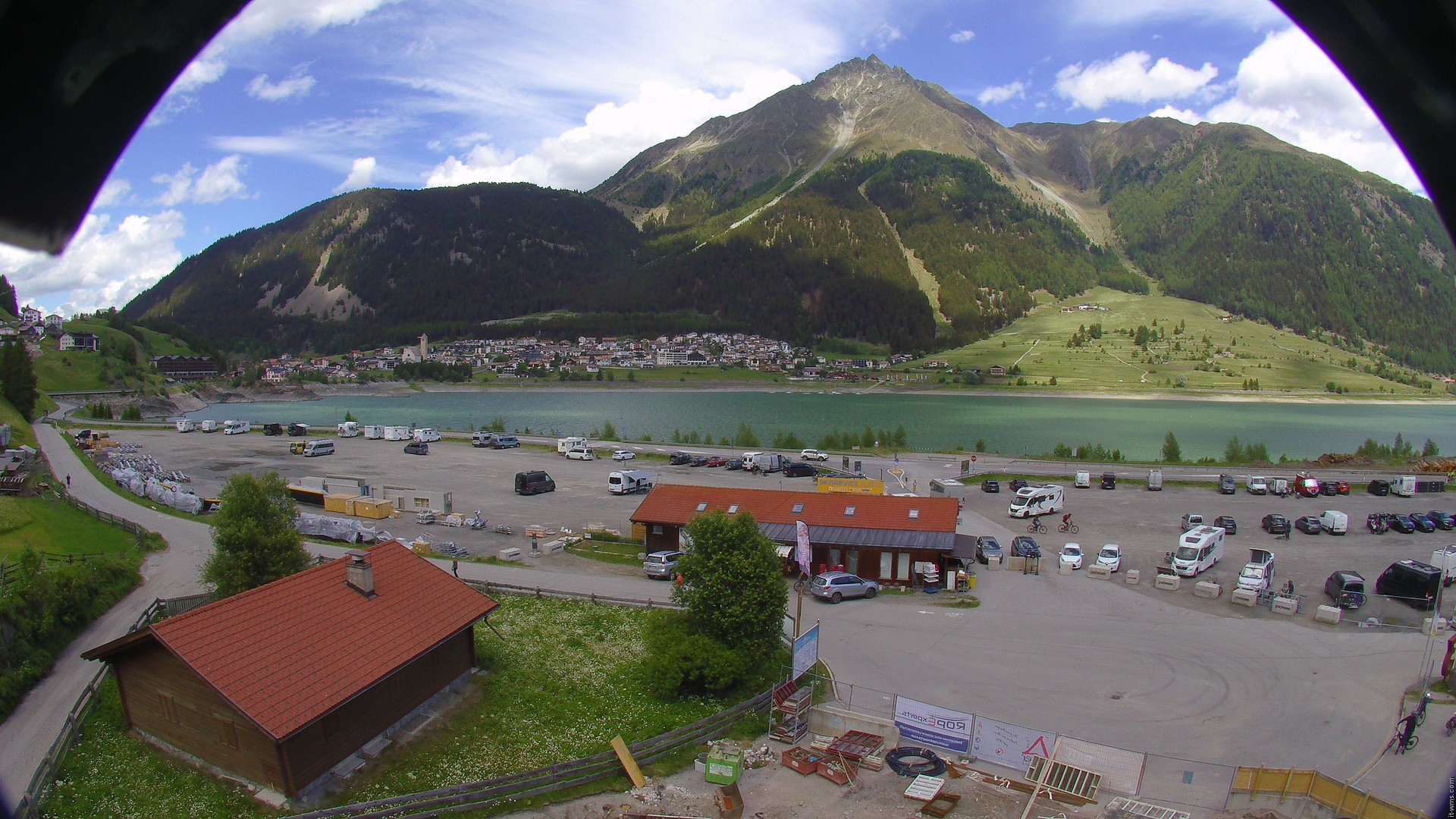 Archiv Foto Webcam Piz Reschen / Schöneben