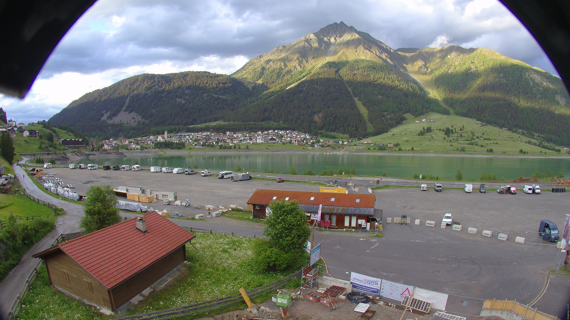 Archiv Foto Webcam Piz Reschen / Schöneben