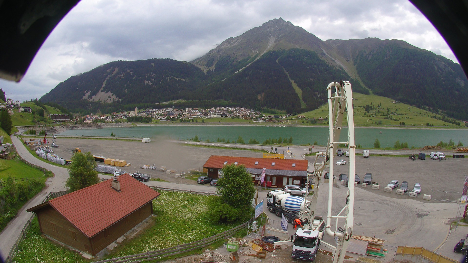 Archiv Foto Webcam Piz Reschen / Schöneben