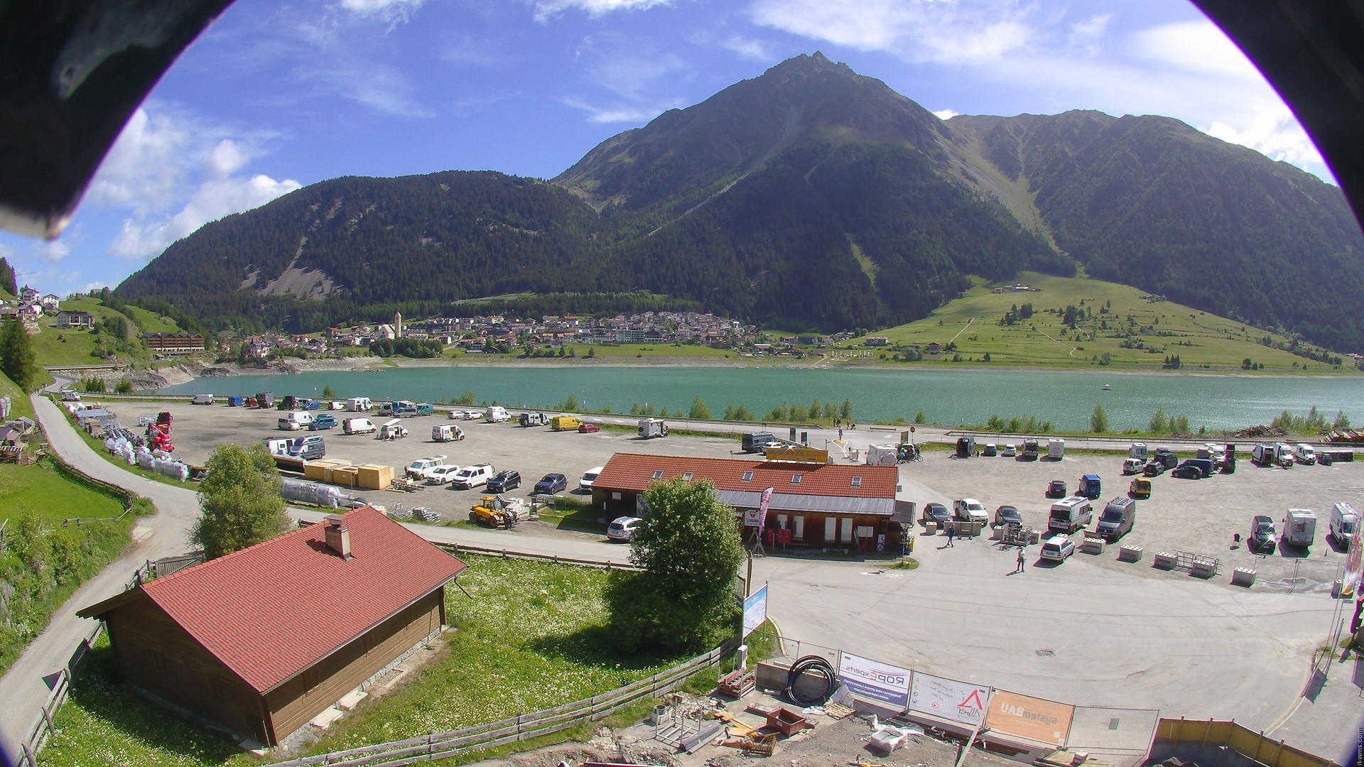 Archiv Foto Webcam Piz Reschen / Schöneben