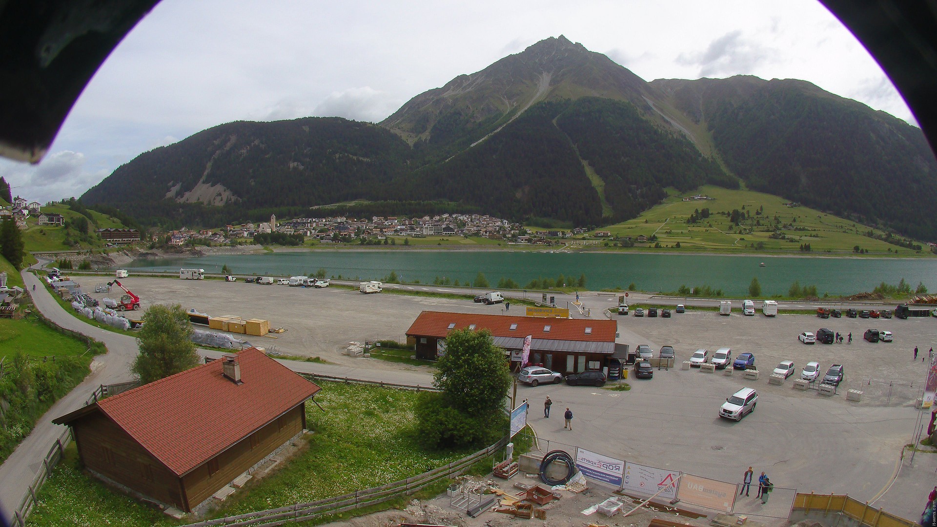 Archiv Foto Webcam Piz Reschen / Schöneben