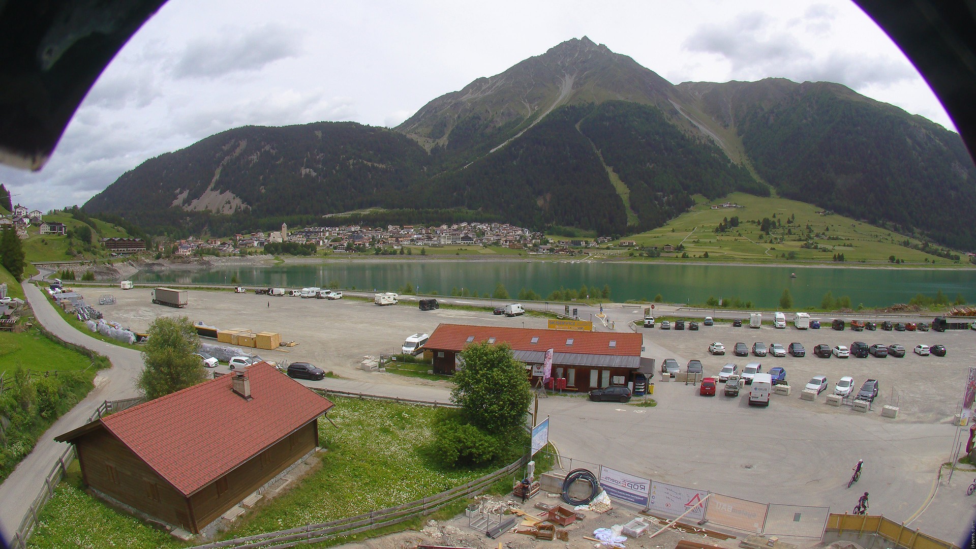 Archiv Foto Webcam Piz Reschen / Schöneben