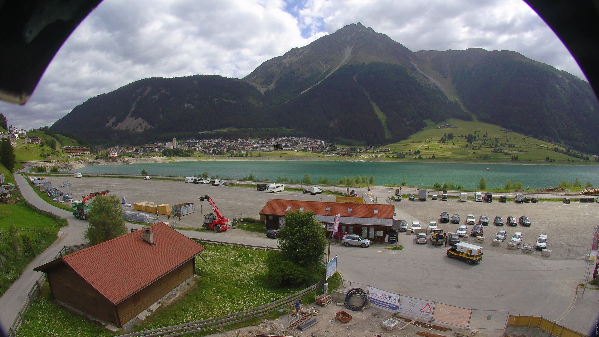 Archiv Foto Webcam Piz Reschen / Schöneben