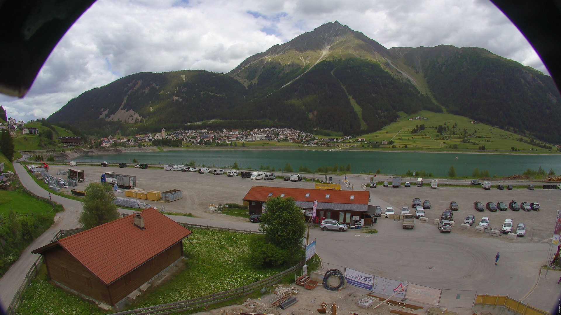 Archiv Foto Webcam Piz Reschen / Schöneben