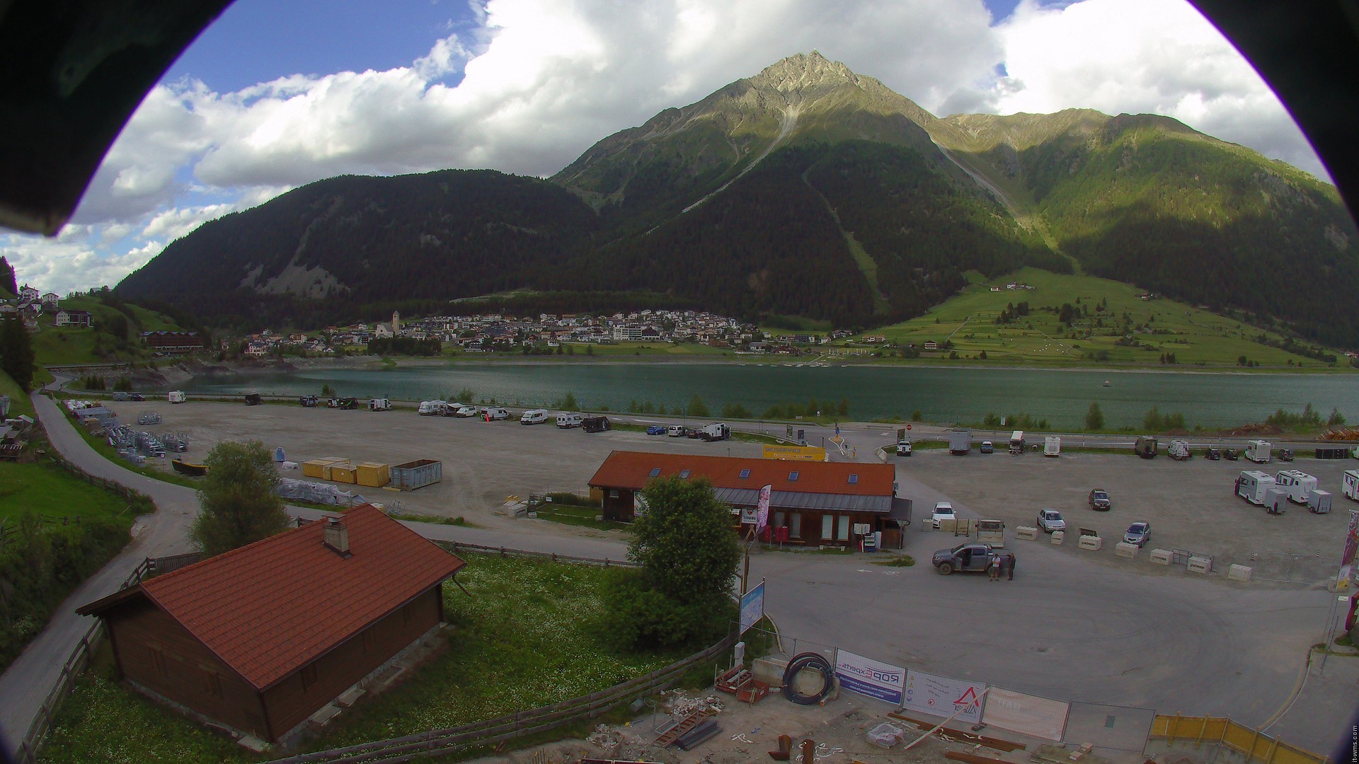 Archiv Foto Webcam Piz Reschen / Schöneben
