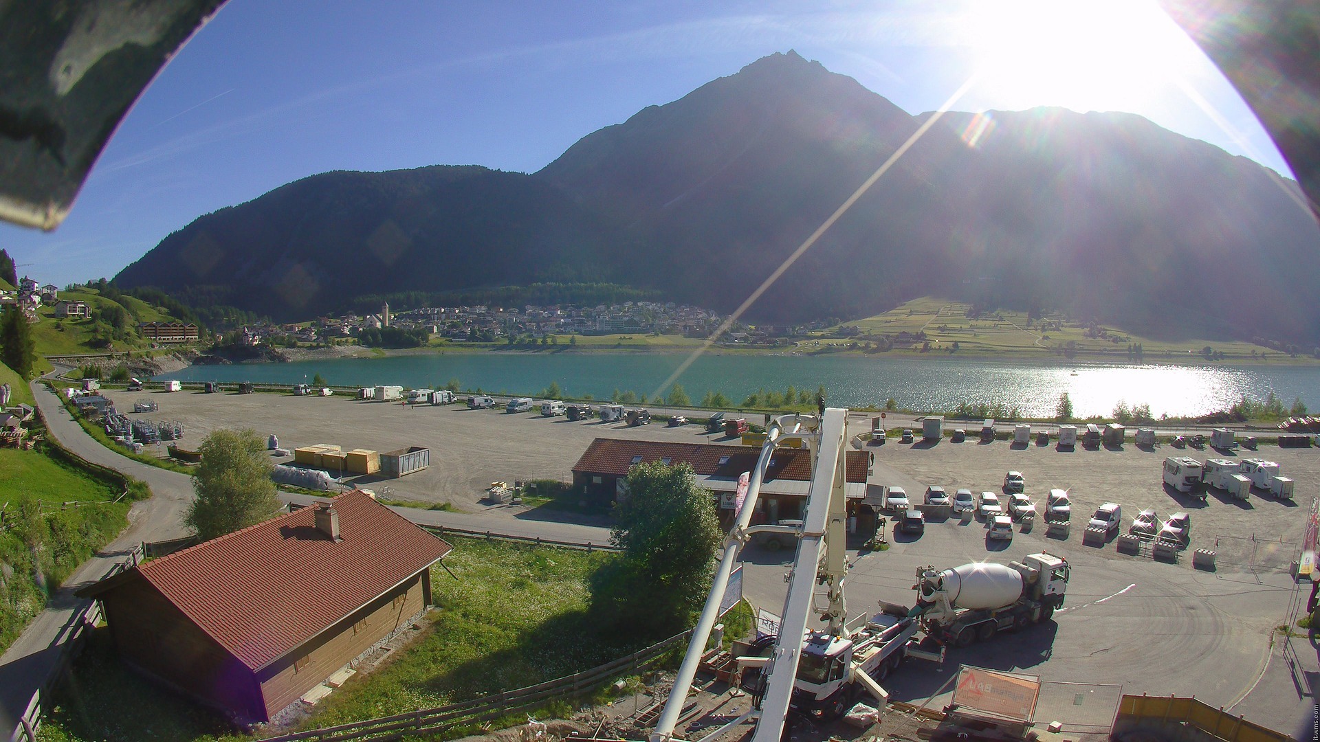 Archiv Foto Webcam Piz Reschen / Schöneben