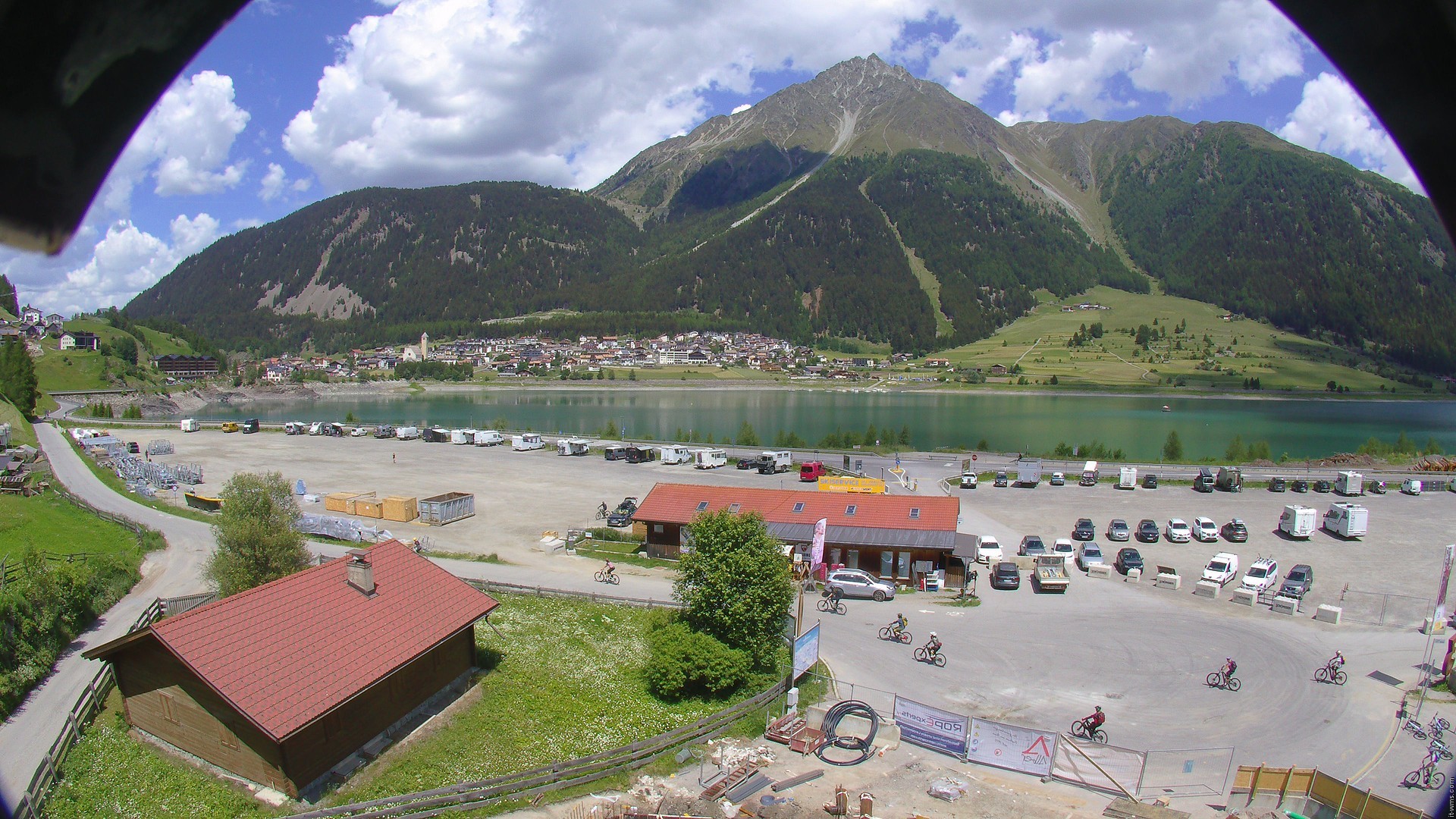 Archiv Foto Webcam Piz Reschen / Schöneben