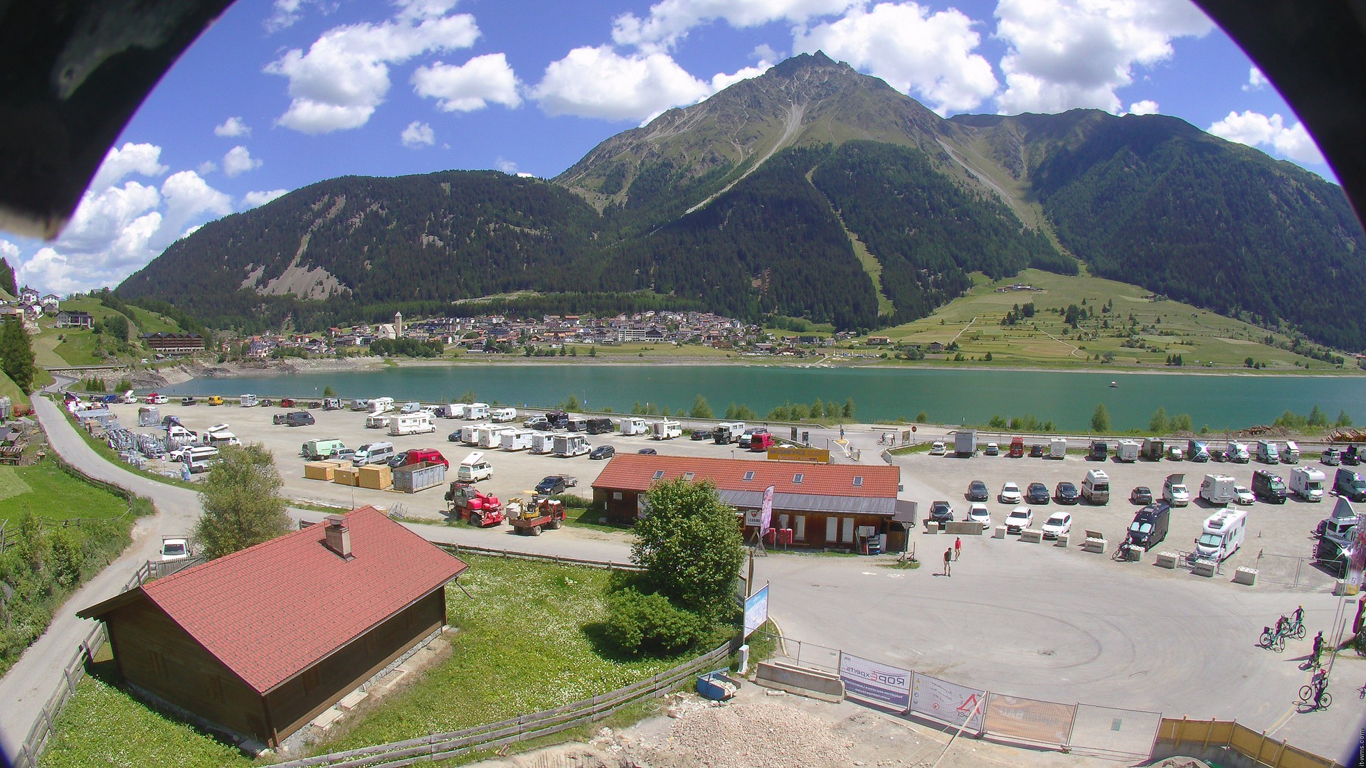 Archived image Webcam Lower station Schöneben