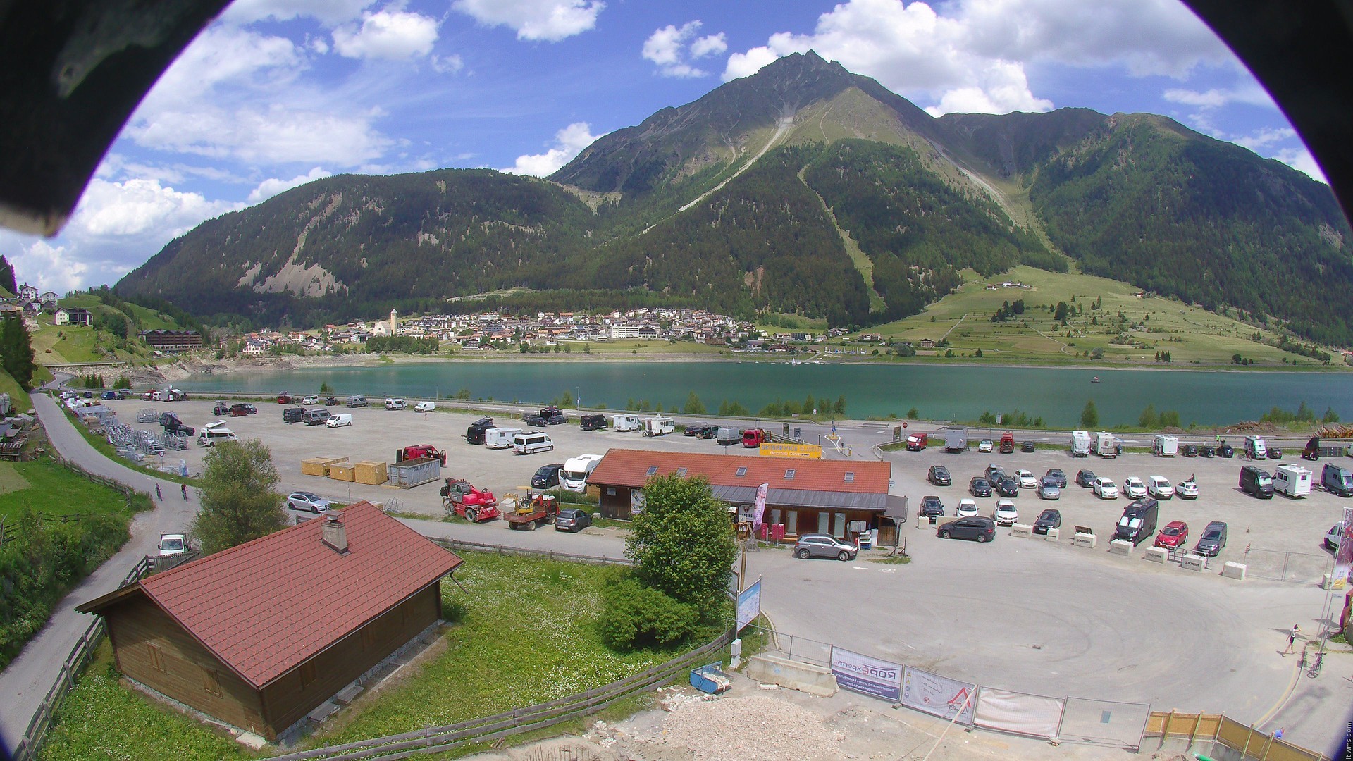 Archiv Foto Webcam Piz Reschen / Schöneben