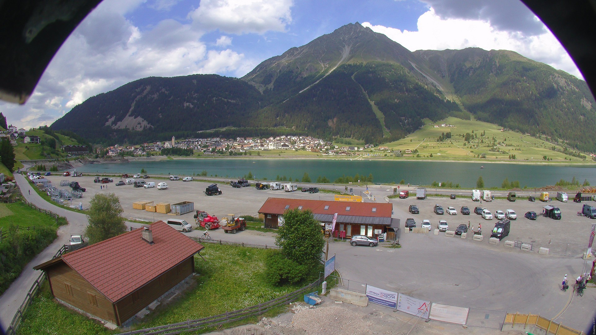 Archiv Foto Webcam Piz Reschen / Schöneben
