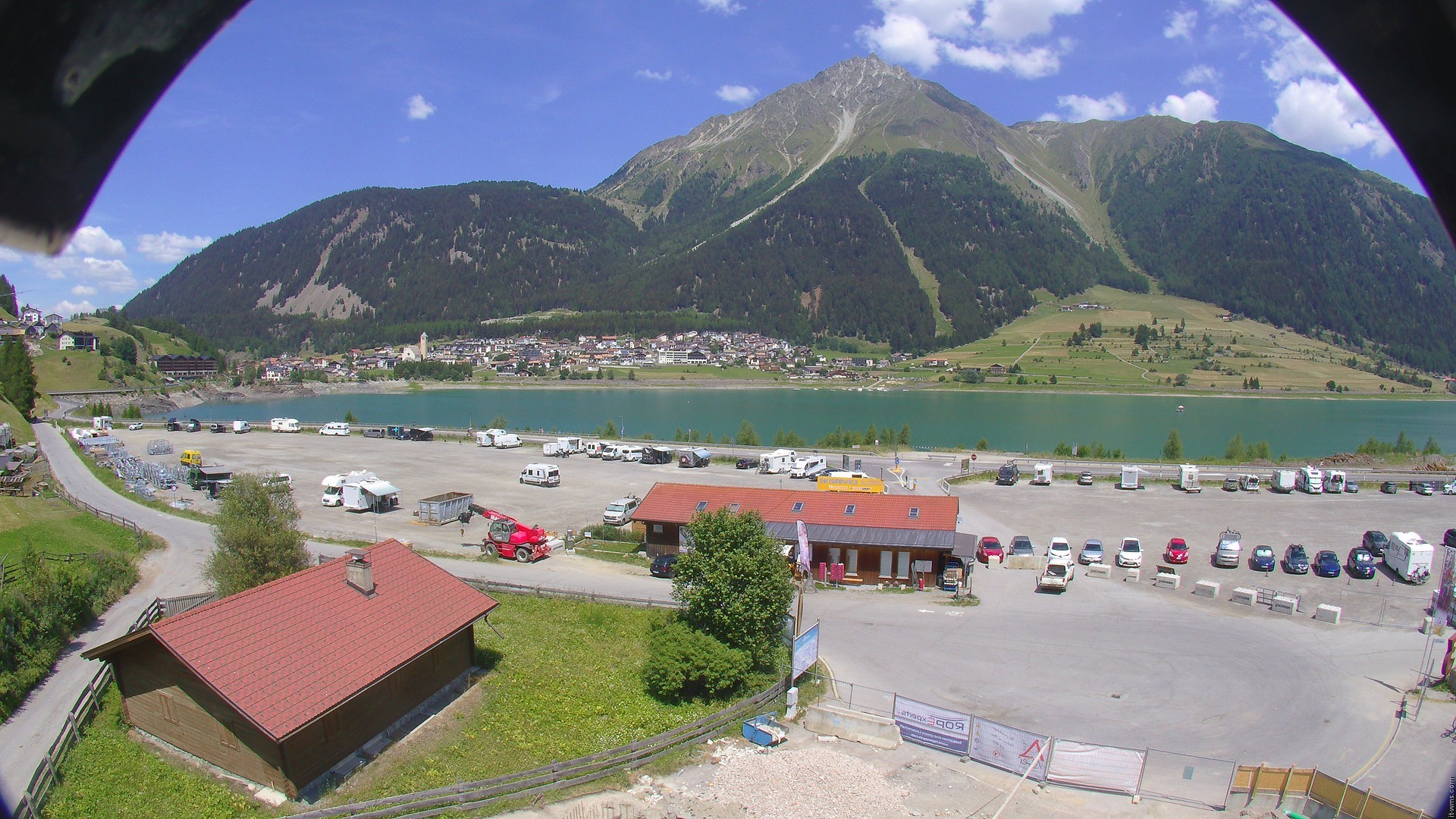 Archiv Foto Webcam Piz Reschen / Schöneben