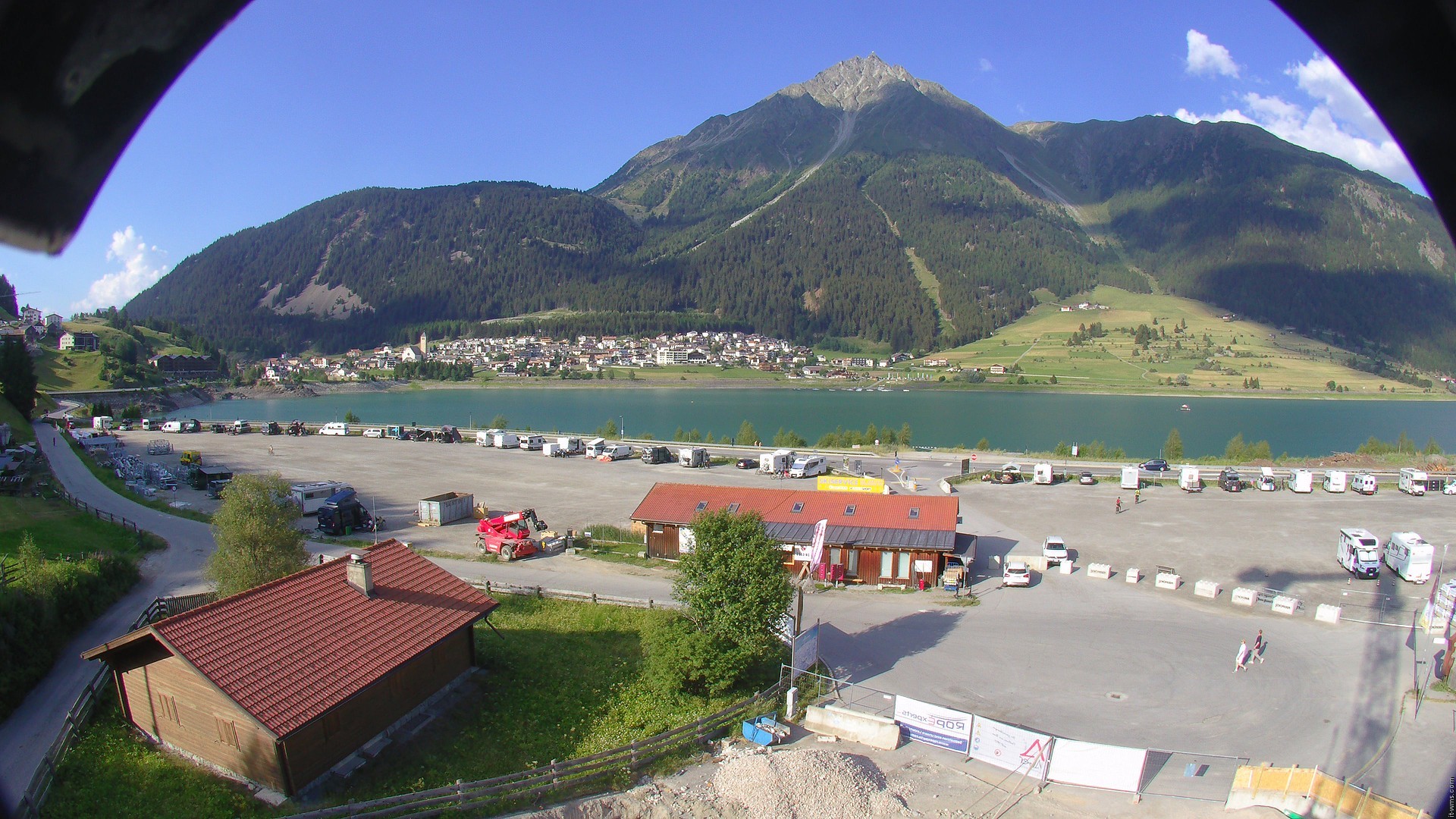 Archiv Foto Webcam Piz Reschen / Schöneben