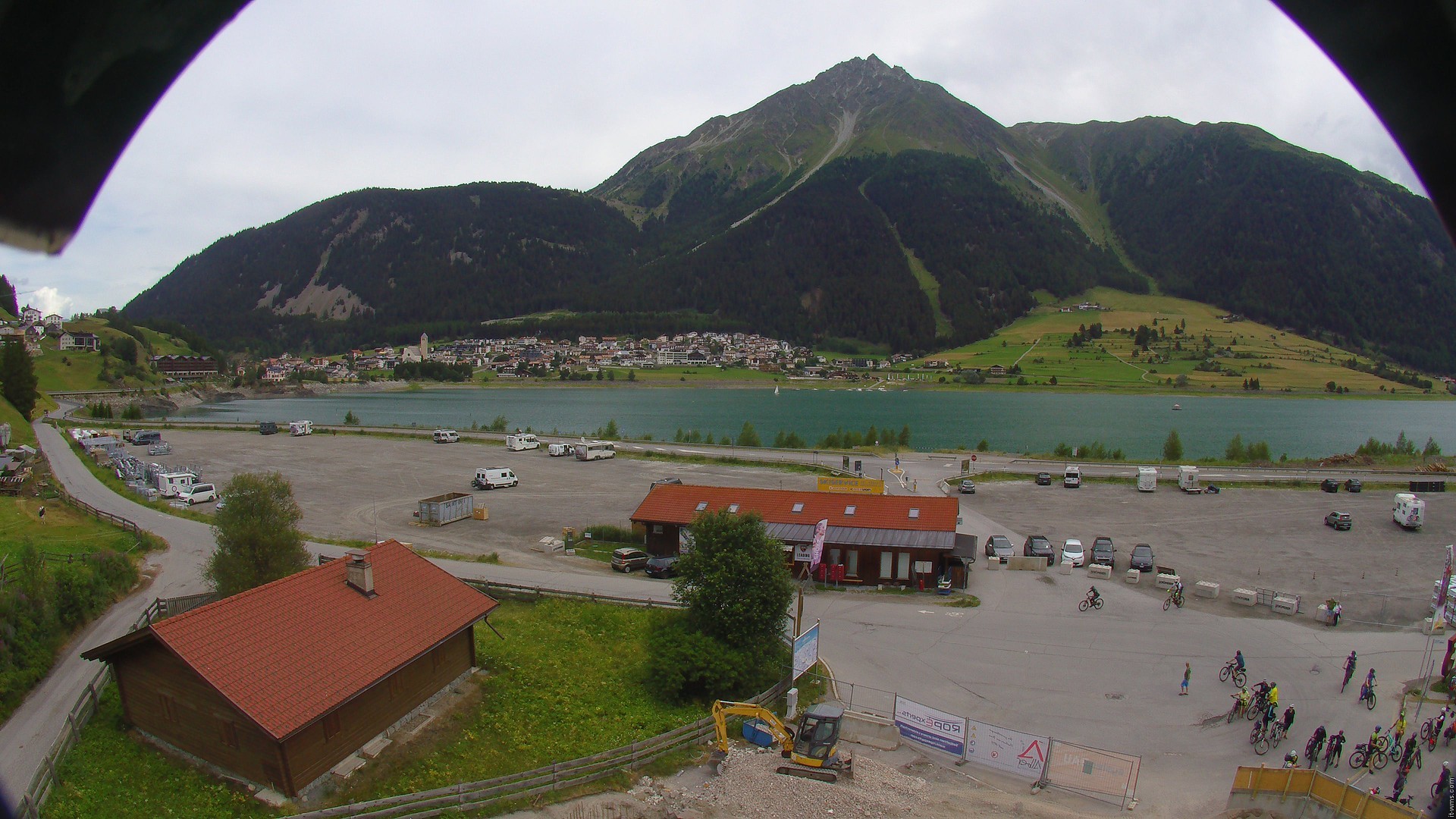 Archiv Foto Webcam Piz Reschen / Schöneben