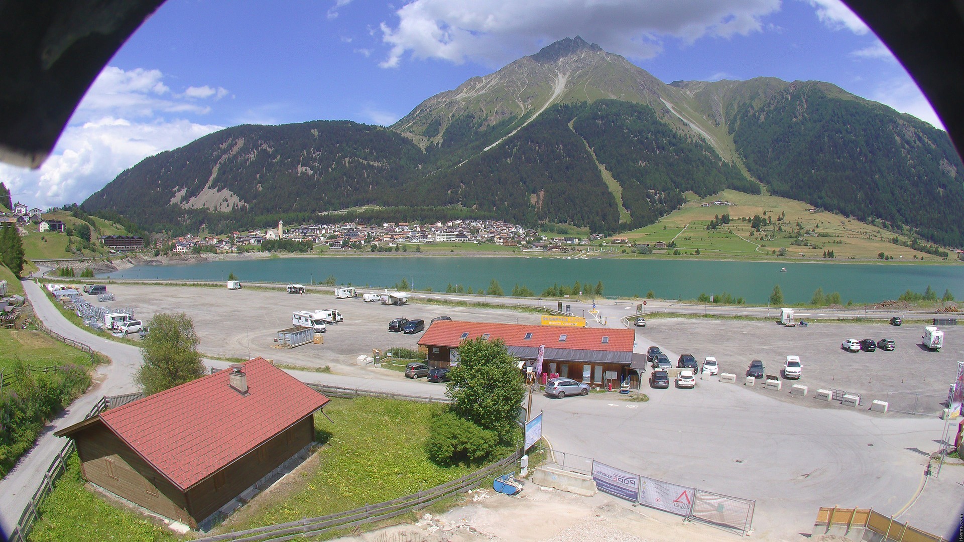 Archiv Foto Webcam Piz Reschen / Schöneben