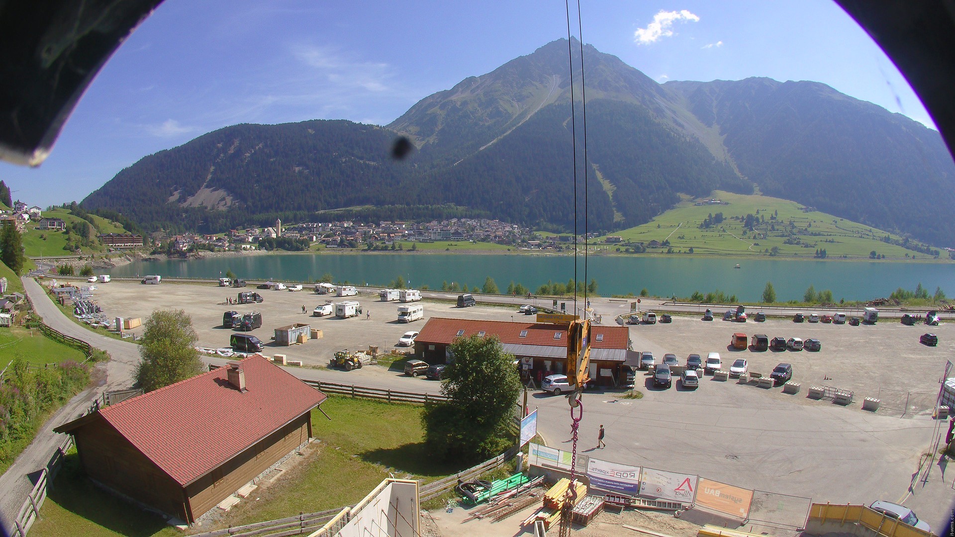 Archiv Foto Webcam Piz Reschen / Schöneben