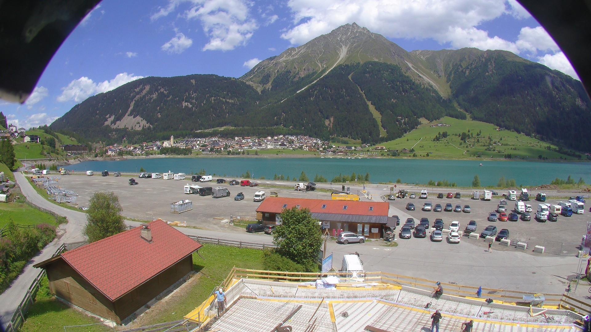 Archiv Foto Webcam Piz Reschen / Schöneben