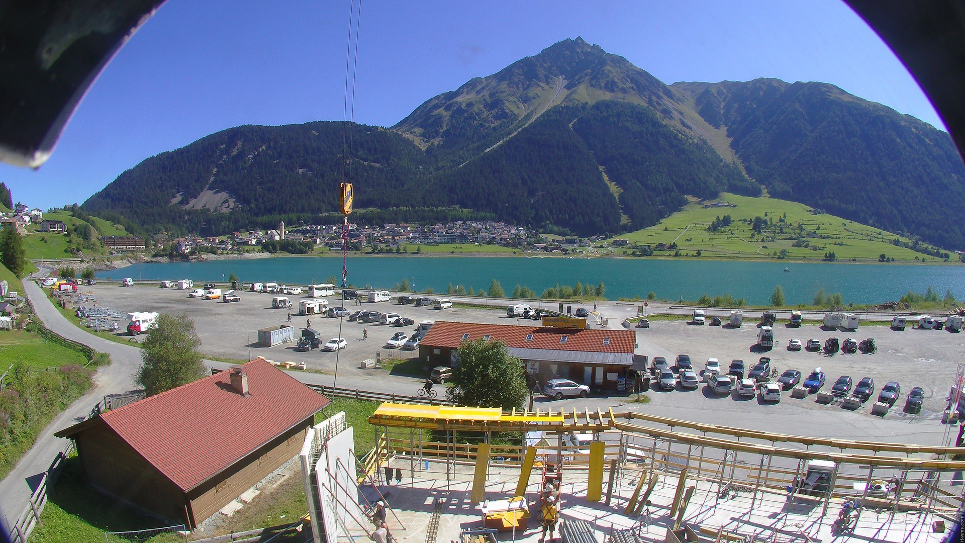 Archiv Foto Webcam Piz Reschen / Schöneben