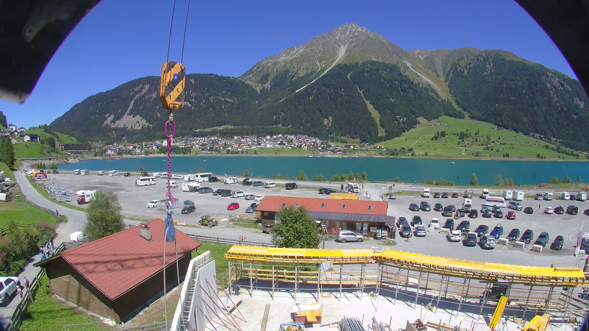 Archiv Foto Webcam Piz Reschen / Schöneben