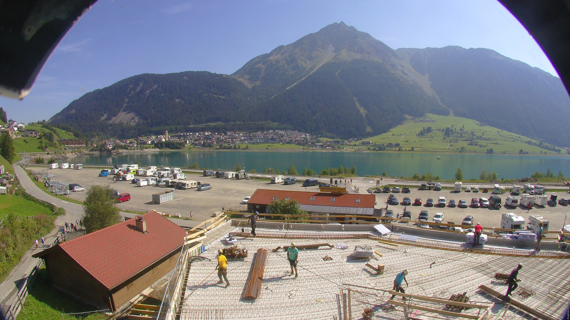 Archived image Webcam Lower station Schöneben